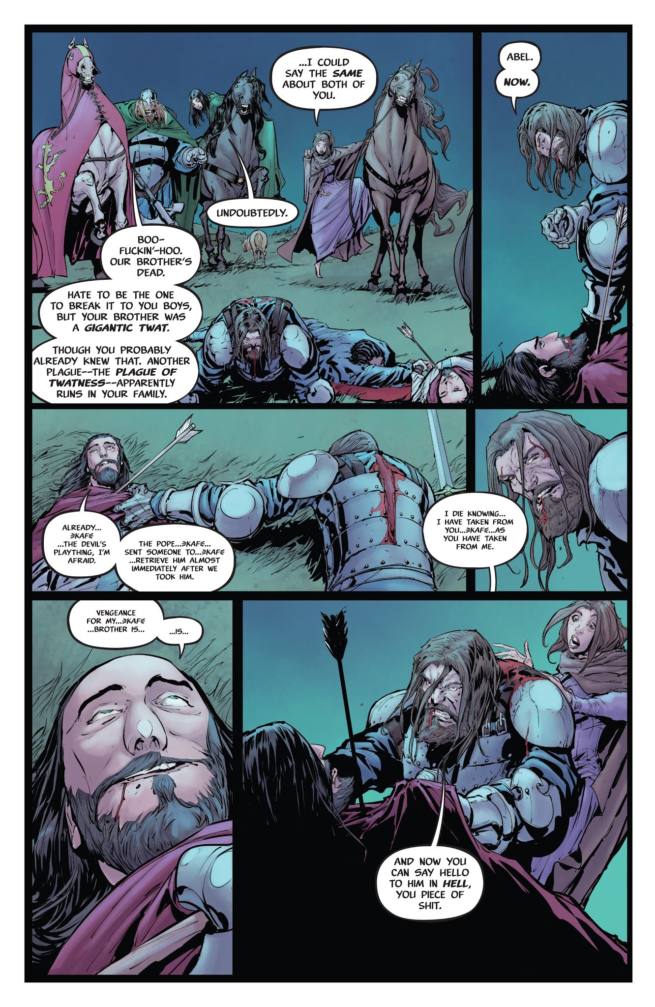 Read online Pestilence: A Story of Satan comic -  Issue #5 - 11