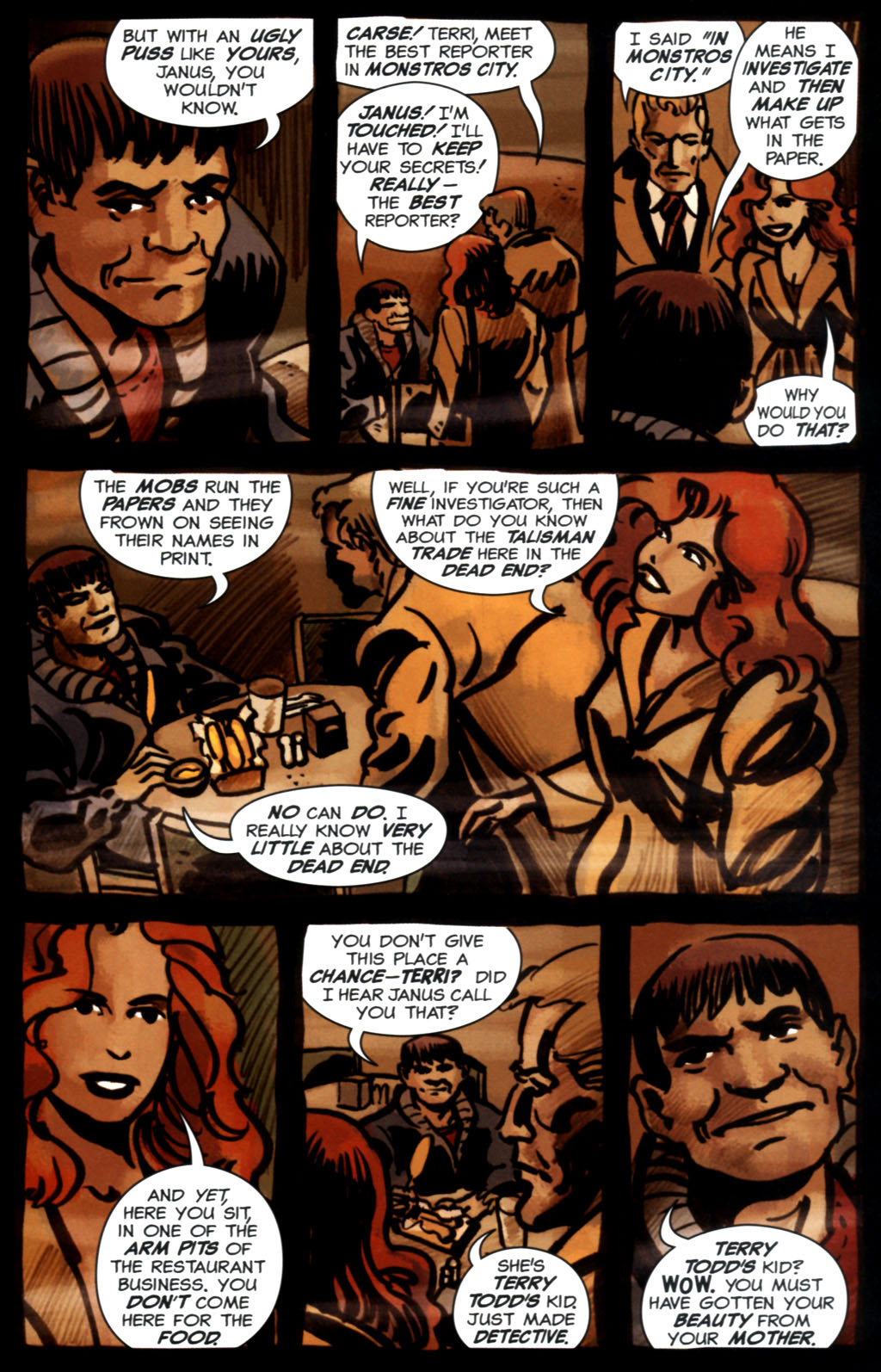 Read online Frankenstein Mobster comic -  Issue #3 - 13