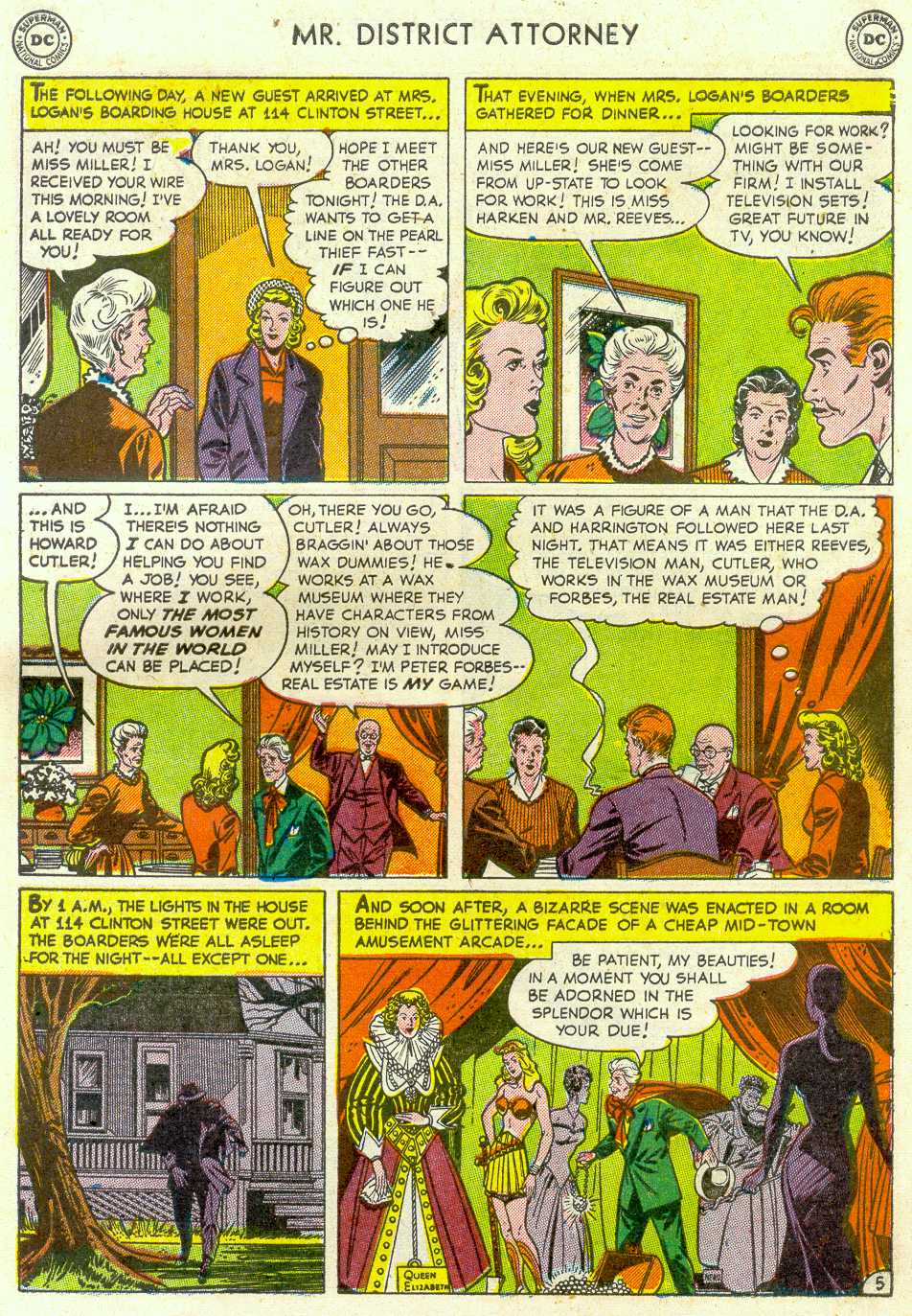 Read online Mr. District Attorney comic -  Issue #25 - 35