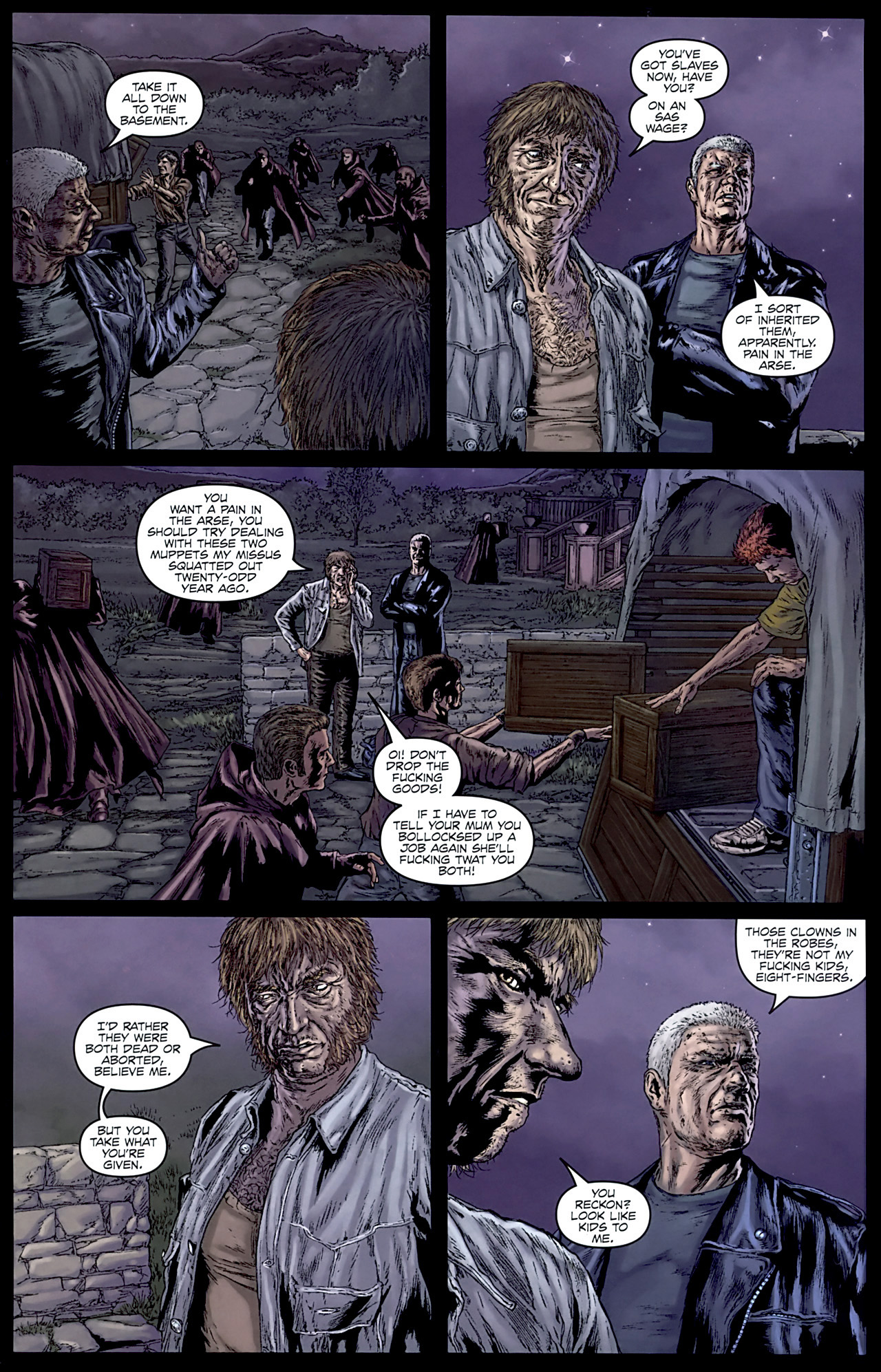 Read online Gravel comic -  Issue #6 - 14