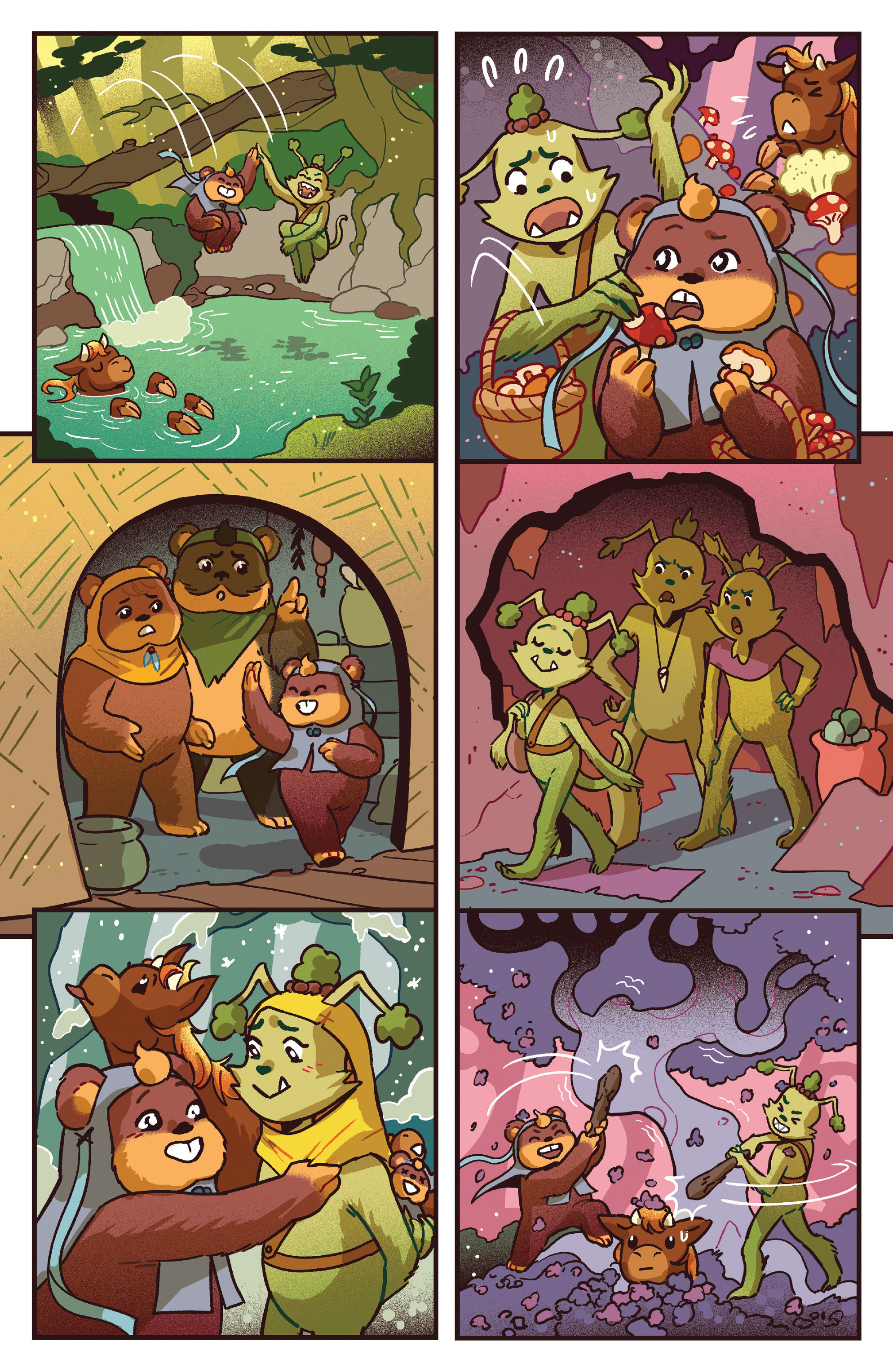 Read online Star Wars: Return Of The Jedi - Ewoks comic -  Issue #1 - 9