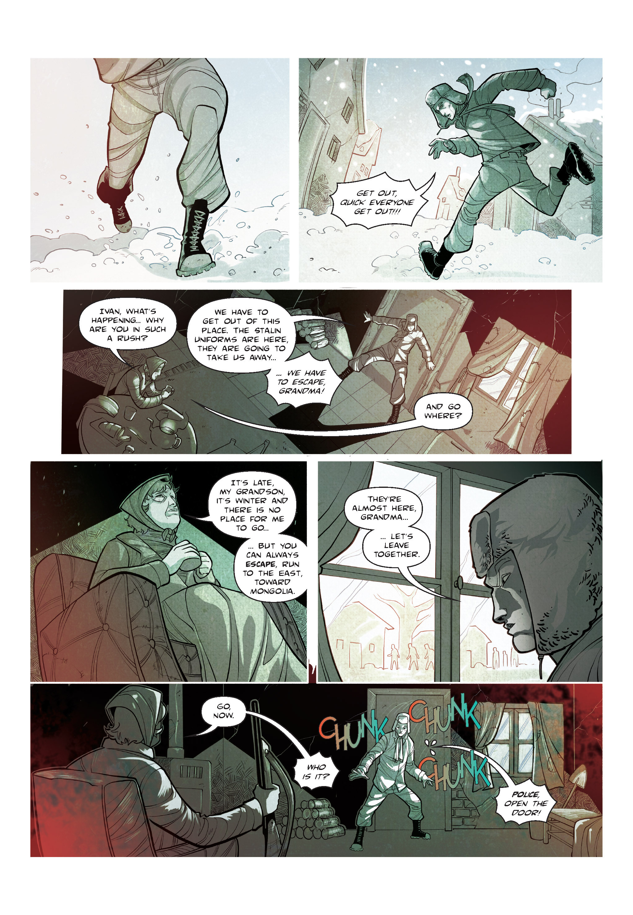 Read online The Shadow of a Terrible Thing comic -  Issue # TPB - 56
