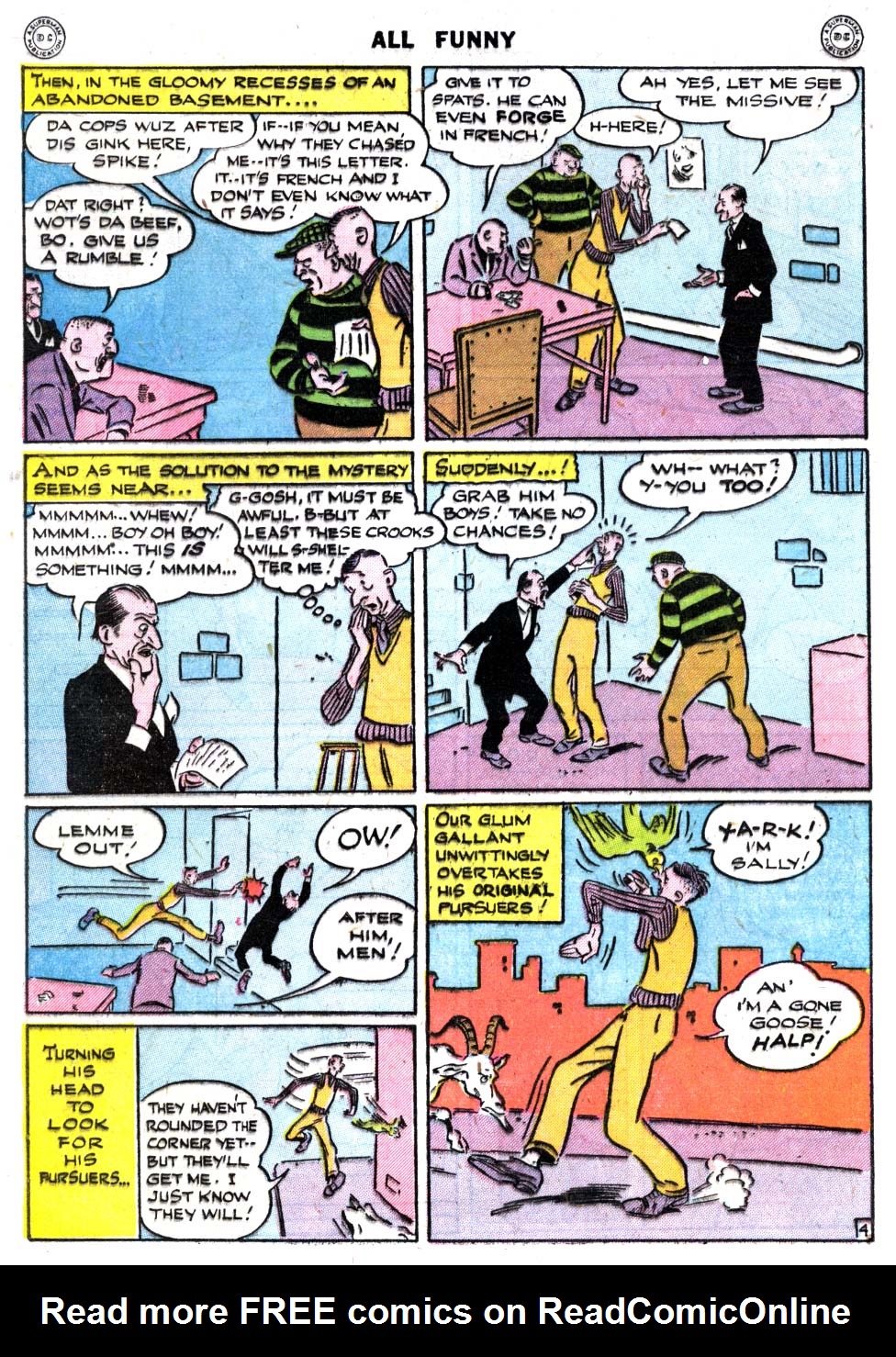 Read online All Funny Comics comic -  Issue #4 - 24