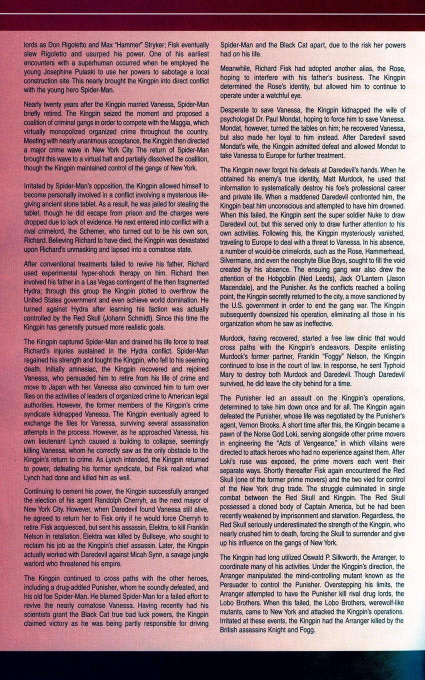 Official Handbook of the Marvel Universe: Daredevil 2004 issue Full - Page 27