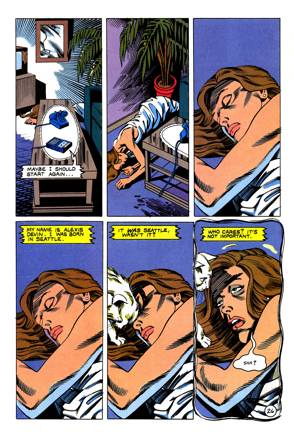 Read online Whisper (1986) comic -  Issue #3 - 32