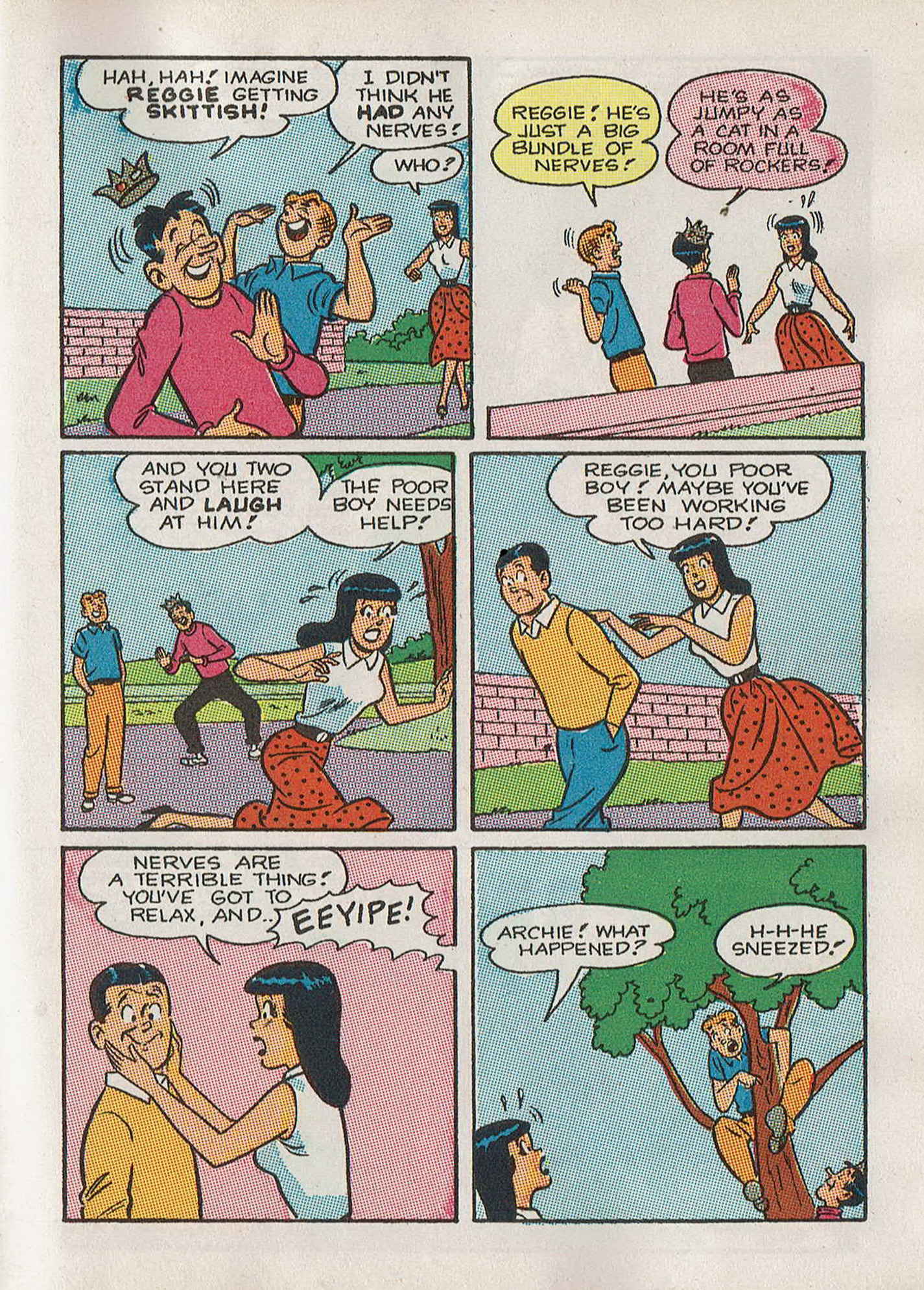 Read online Jughead Jones Comics Digest comic -  Issue #70 - 61