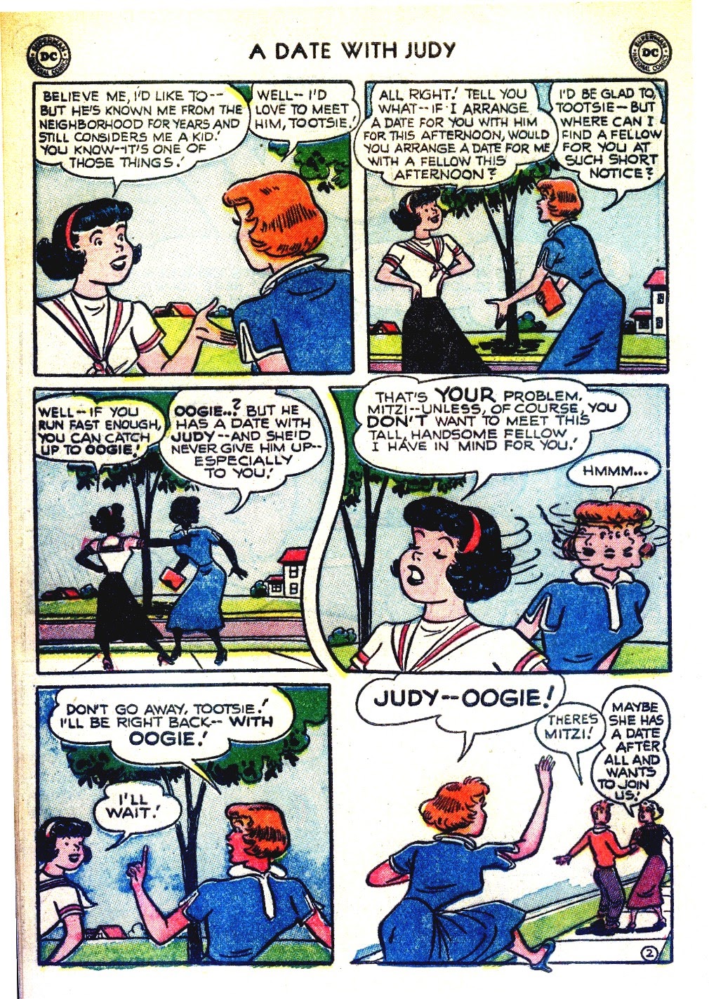 Read online A Date with Judy comic -  Issue #39 - 34