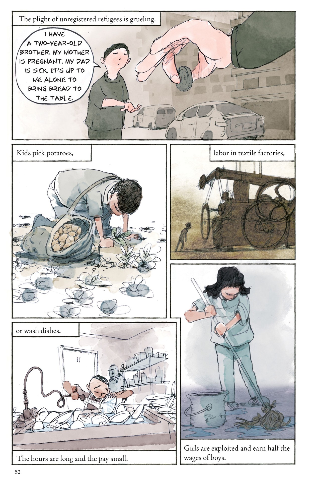 Read online The Unwanted: Stories of the Syrian Refugees comic -  Issue # TPB - 47