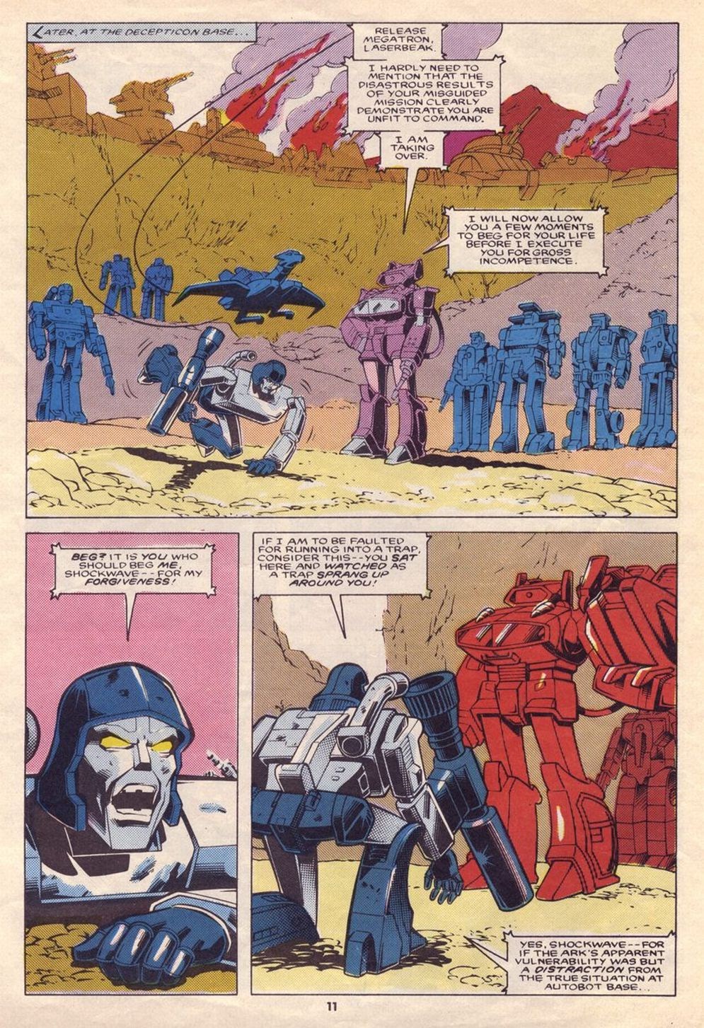 Read online The Transformers (UK) comic -  Issue #71 - 10