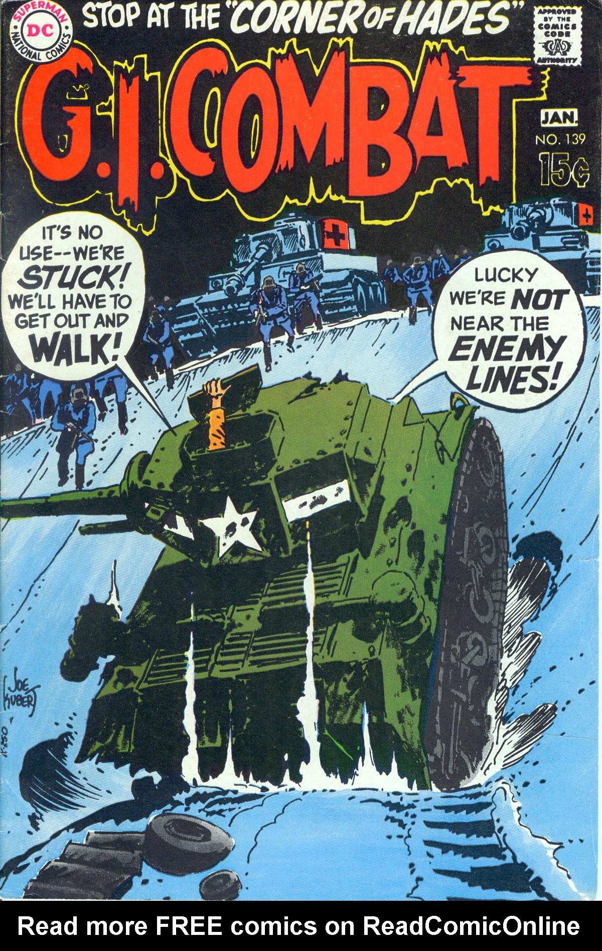 Read online G.I. Combat (1952) comic -  Issue #139 - 1