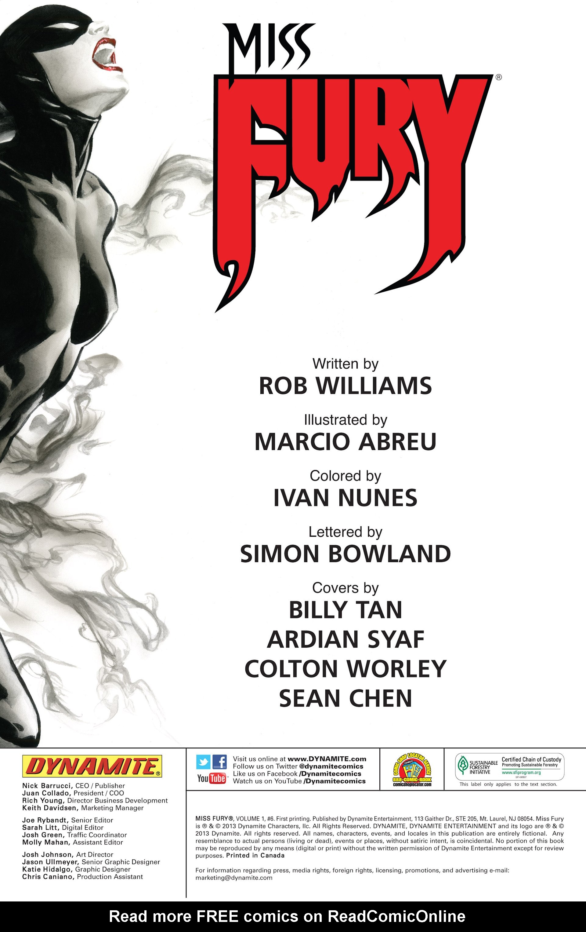 Read online Miss Fury (2011) comic -  Issue #6 - 5