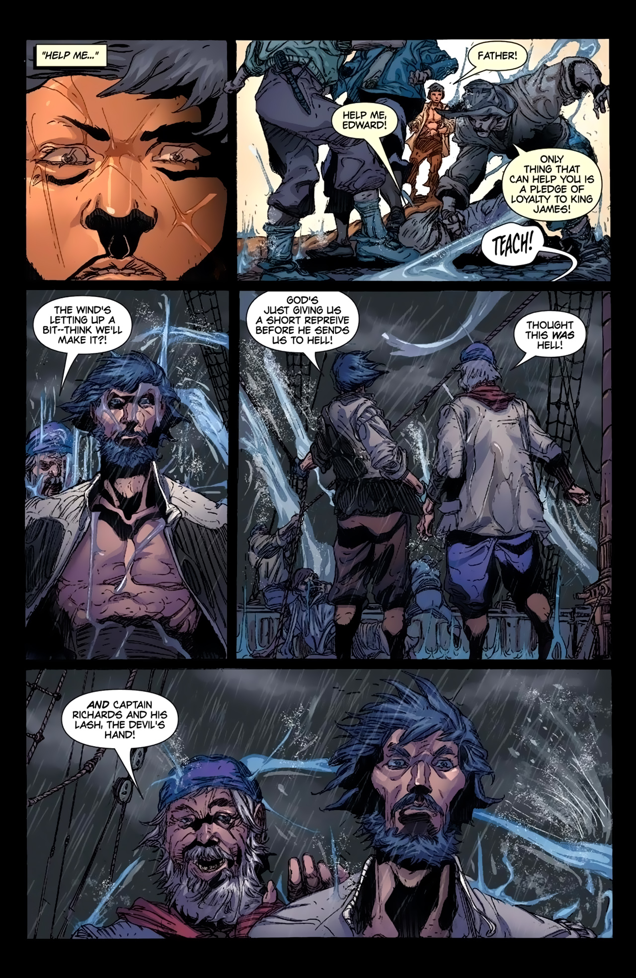 Read online Blackbeard: Legend of the Pyrate King comic -  Issue #1 - 6