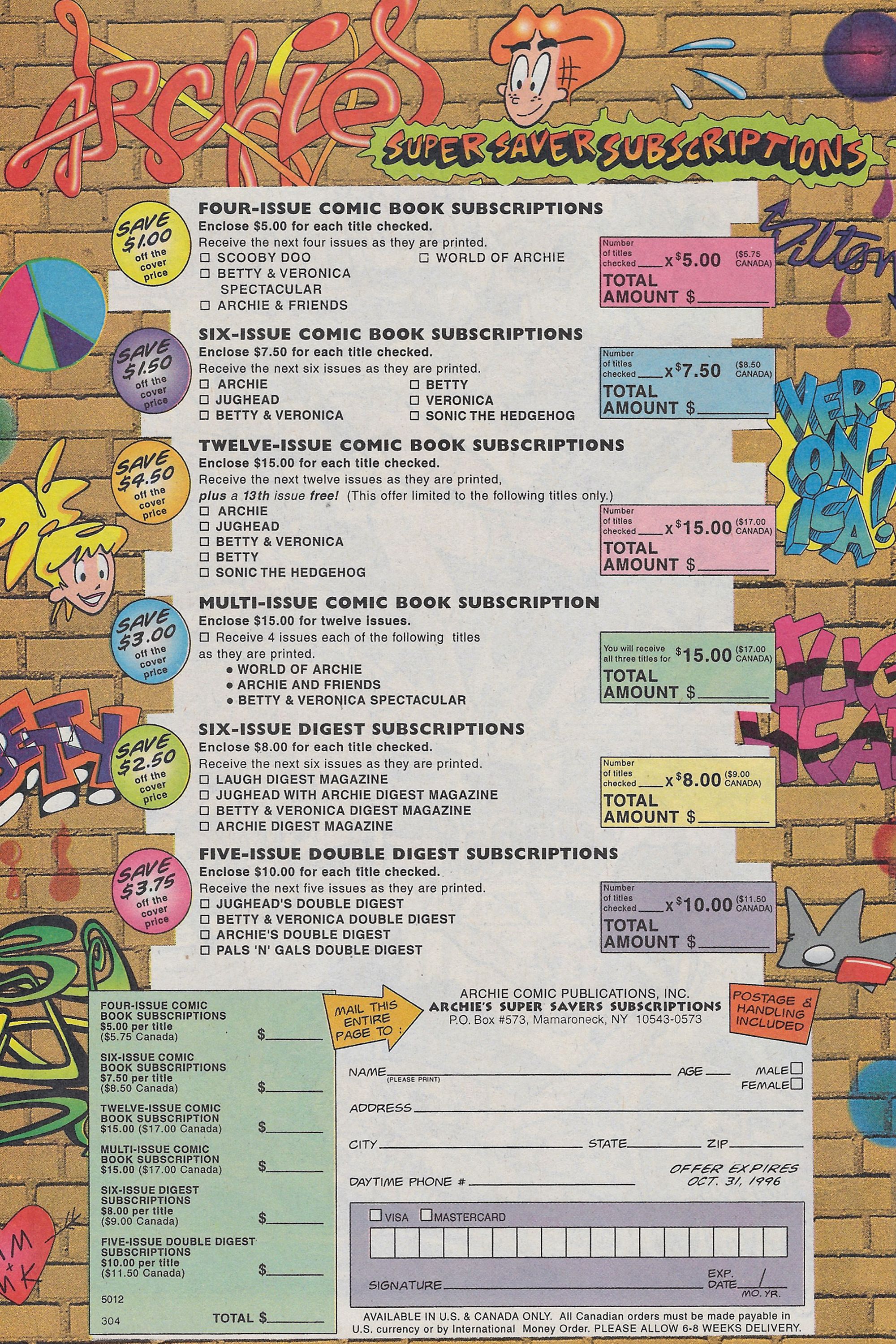Read online Archie & Friends (1992) comic -  Issue #20 - 34