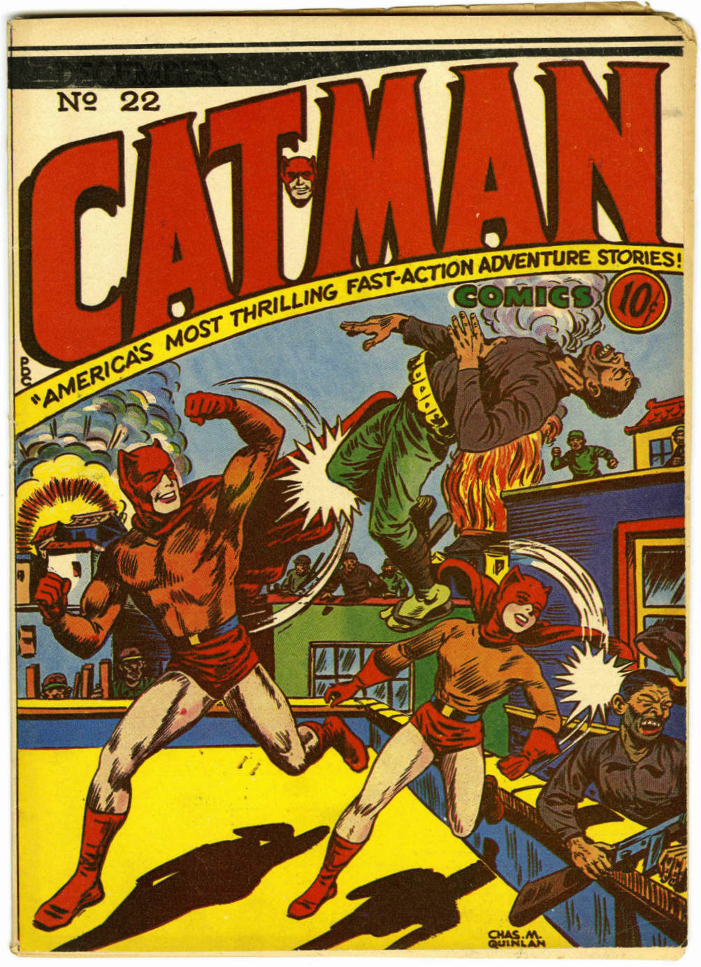 Read online Cat-Man Comics comic -  Issue #22 - 1