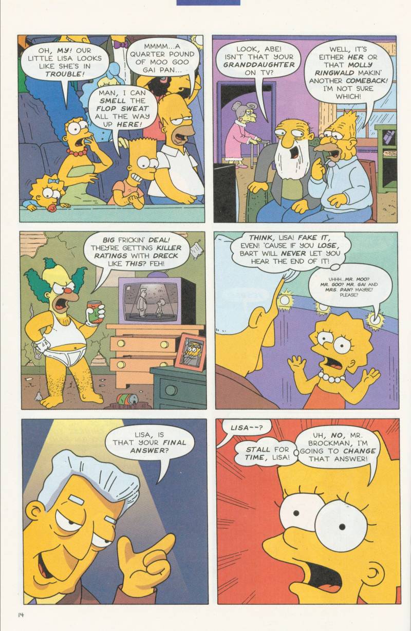 Read online Simpsons Comics Presents Bart Simpson comic -  Issue #4 - 16
