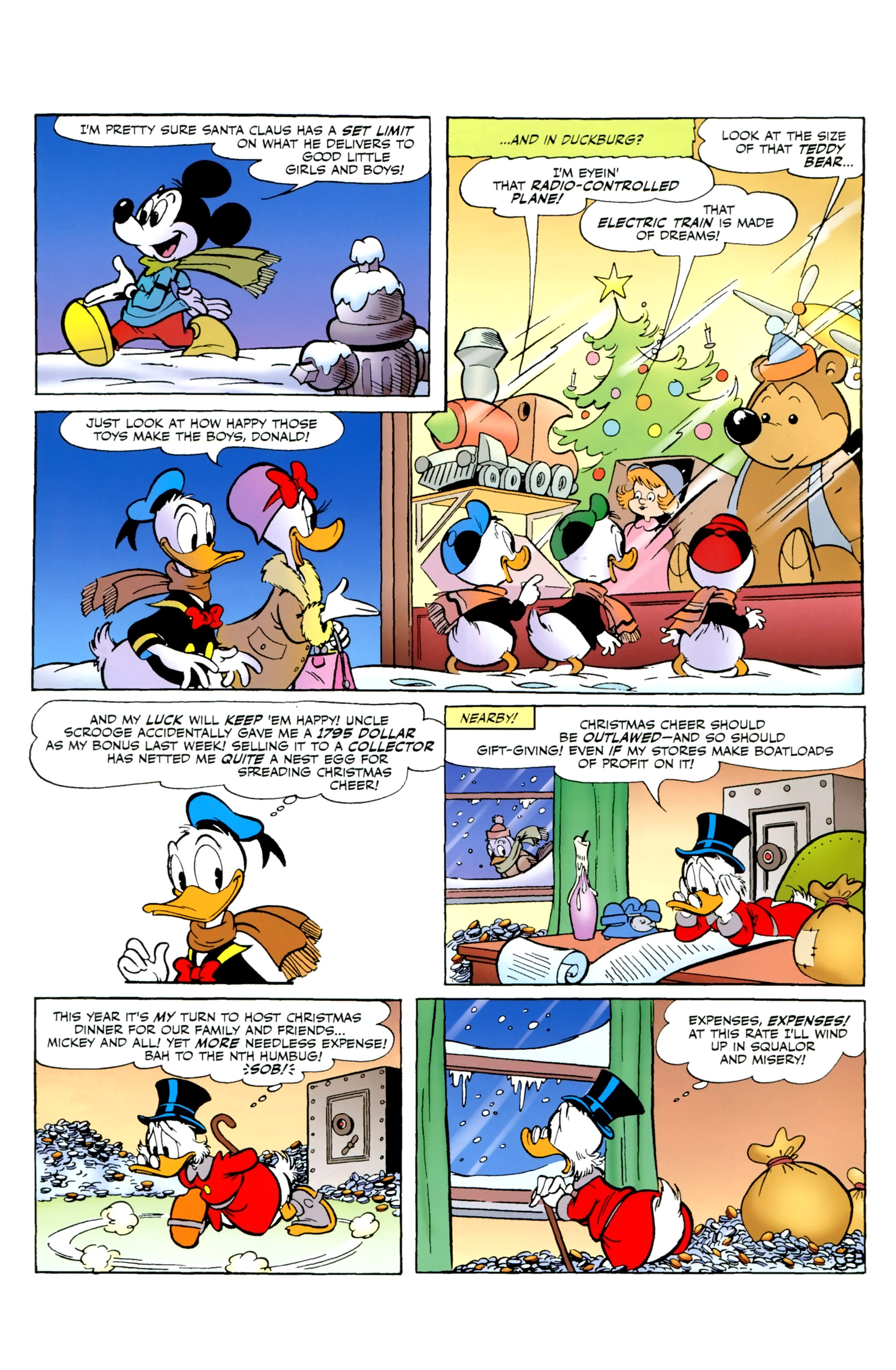 Read online Mickey and Donald Christmas Parade comic -  Issue # Full - 4