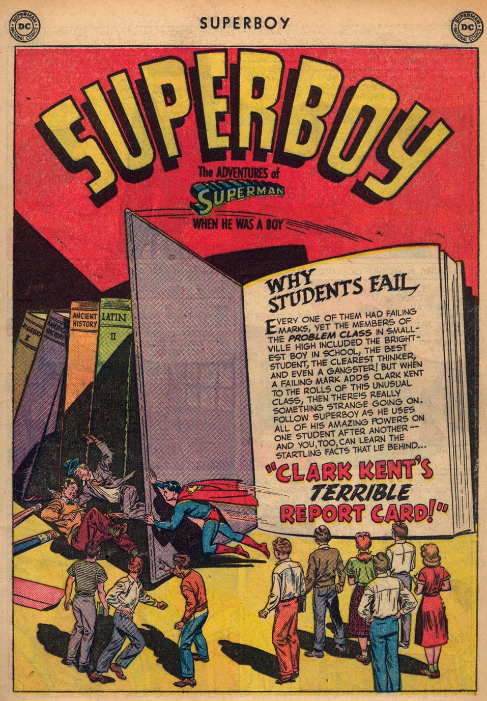 Read online Superboy (1949) comic -  Issue #15 - 15