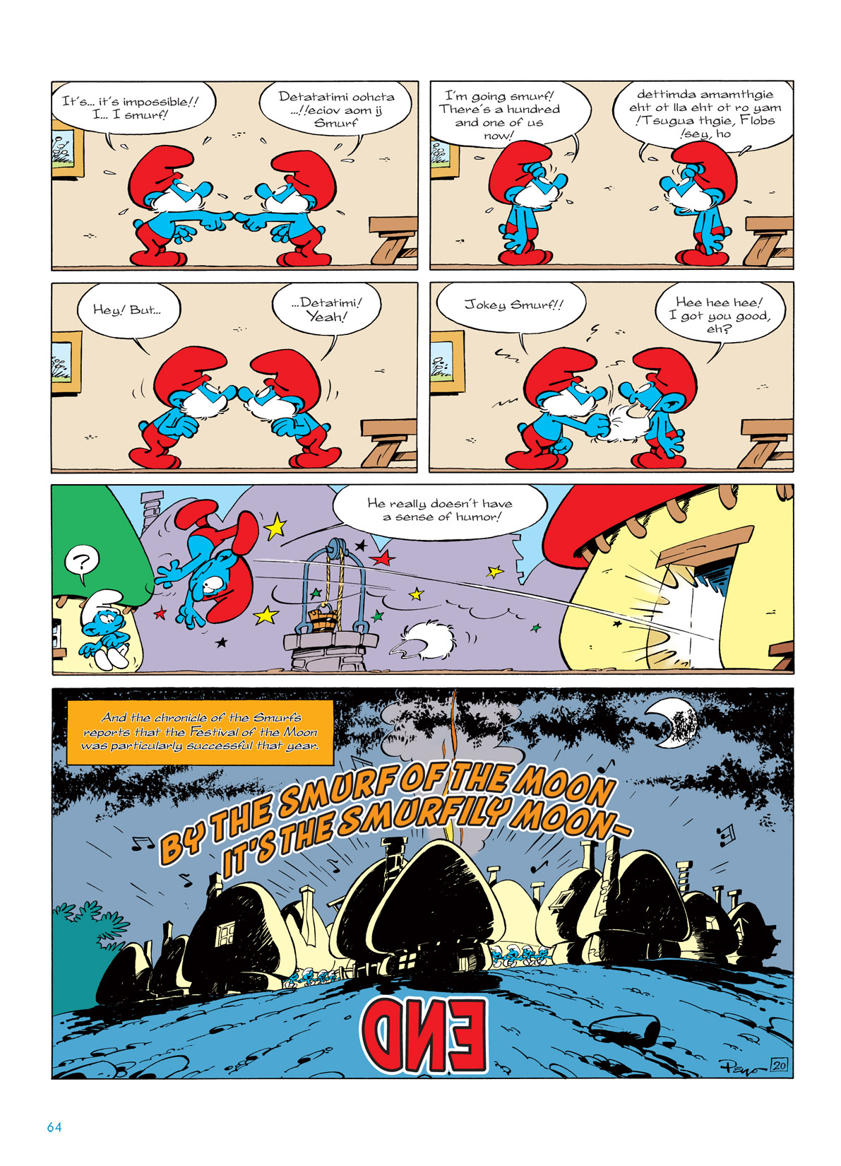 Read online The Smurfs comic -  Issue #5 - 64