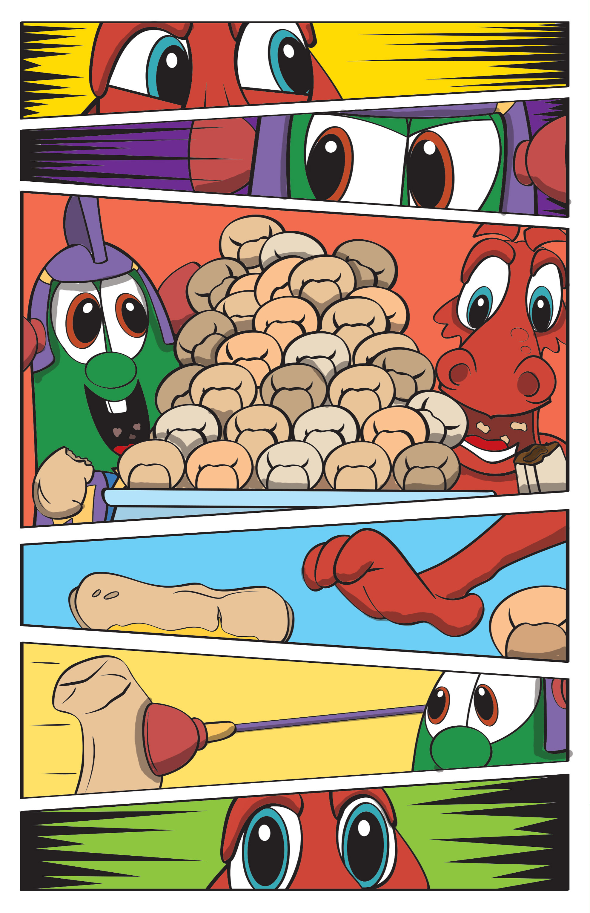 Read online VeggieTales comic -  Issue #3 - 28