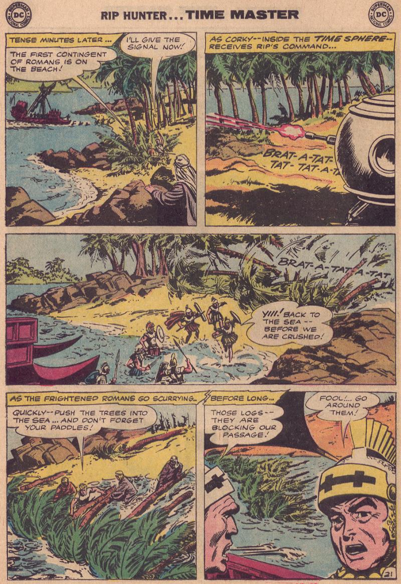 Read online Rip Hunter...Time Master comic -  Issue #10 - 25