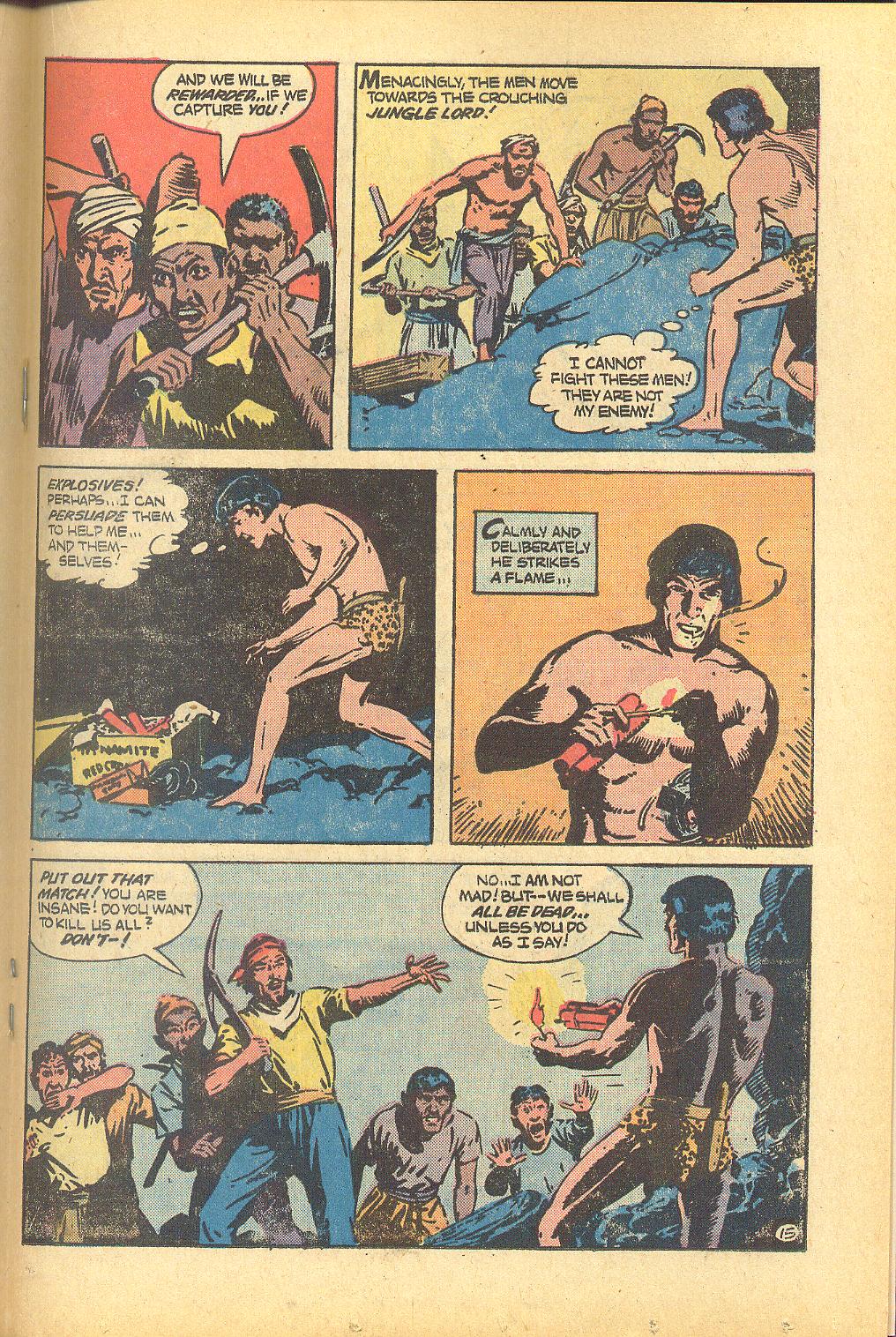 Read online Tarzan (1972) comic -  Issue #215 - 19