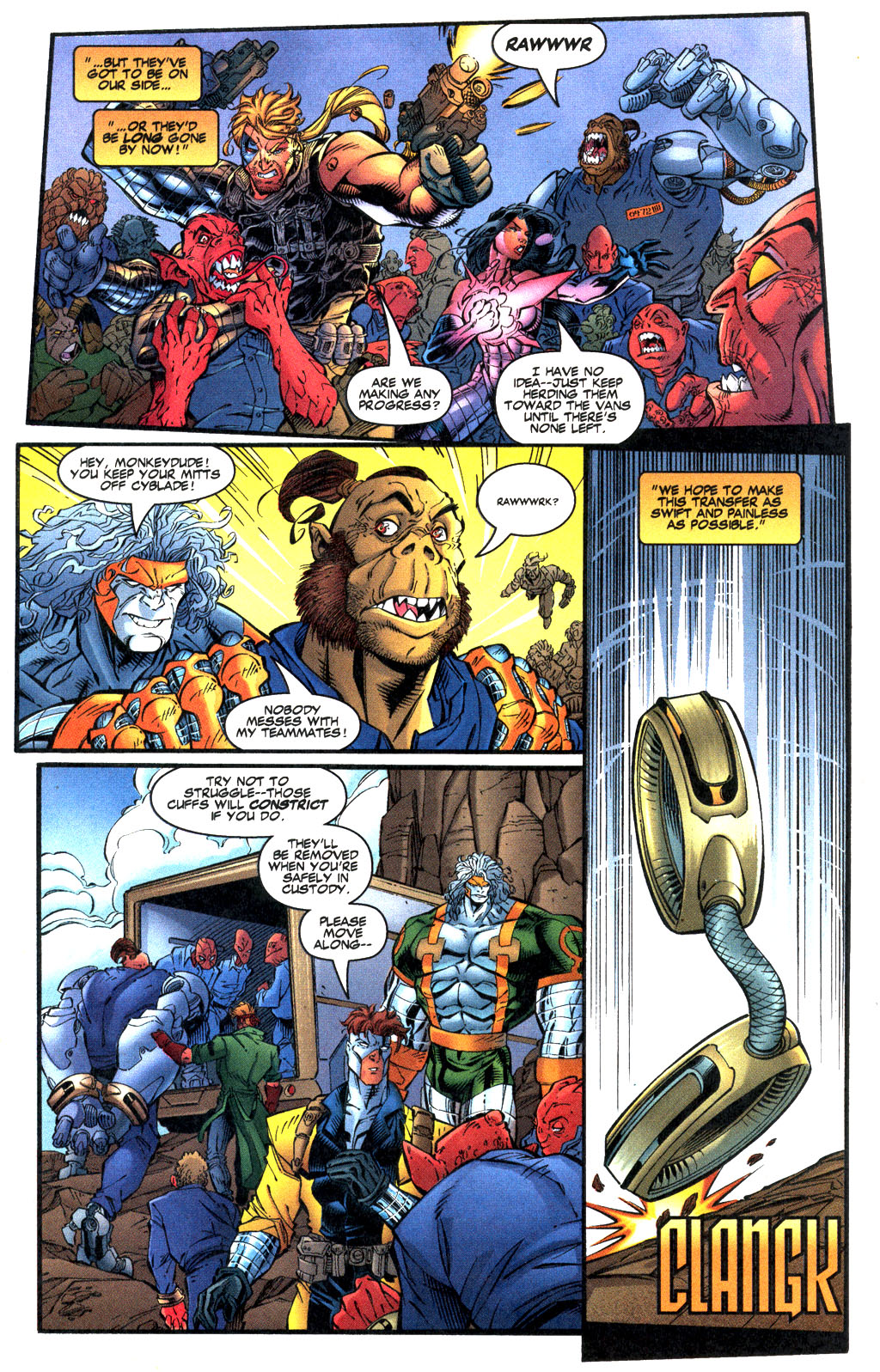 Read online Shattered Image comic -  Issue #3 - 7