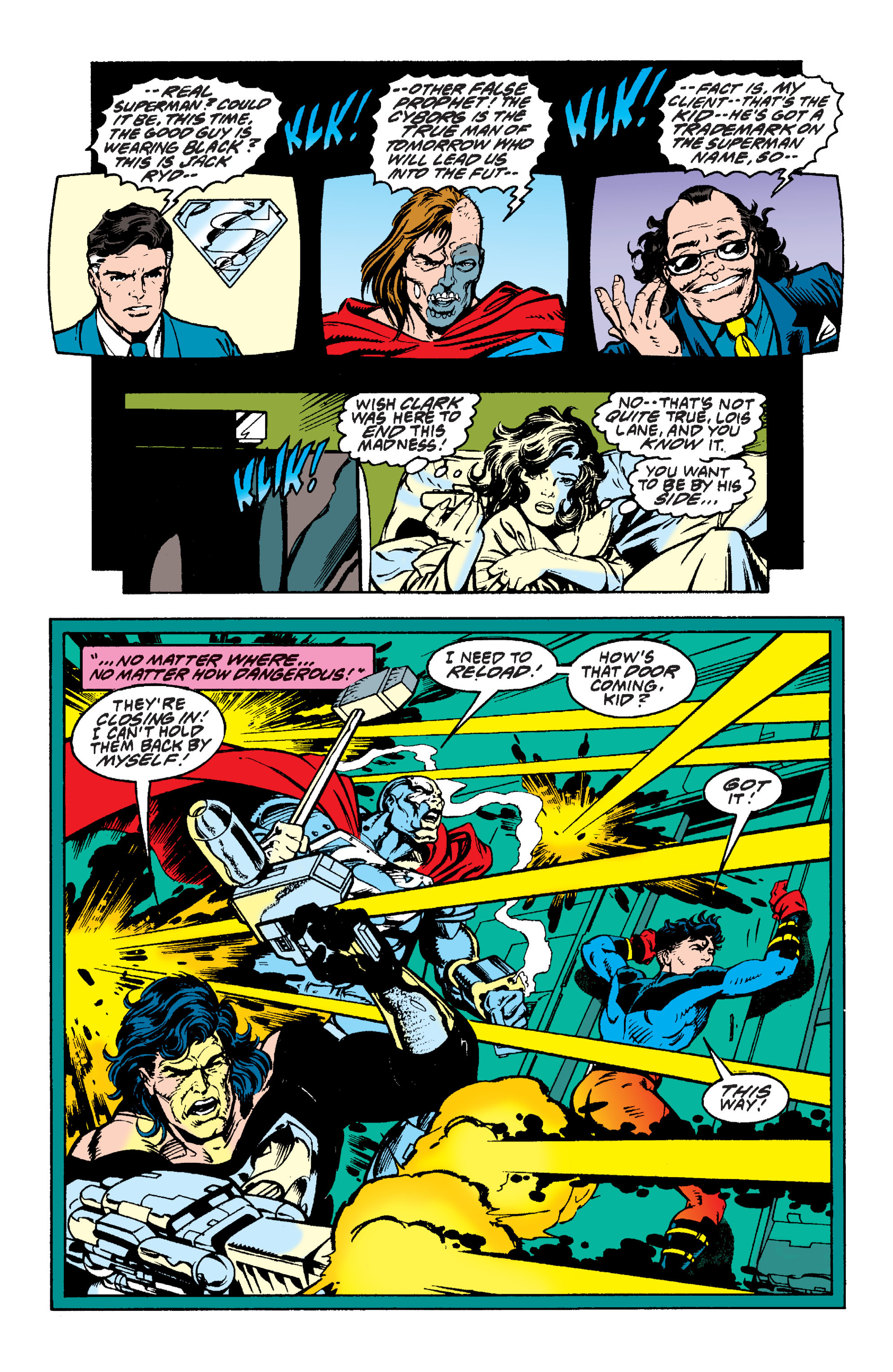 Read online Superman: The Death and Return of Superman Omnibus comic -  Issue # TPB (Part 11) - 82