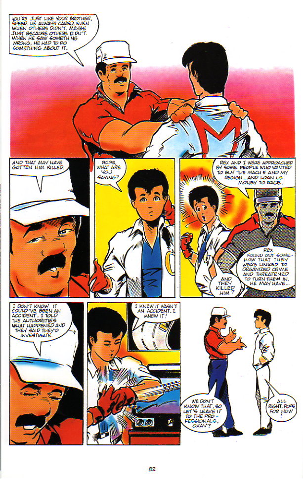 Read online Speed Racer (1987) comic -  Issue #4 - 7