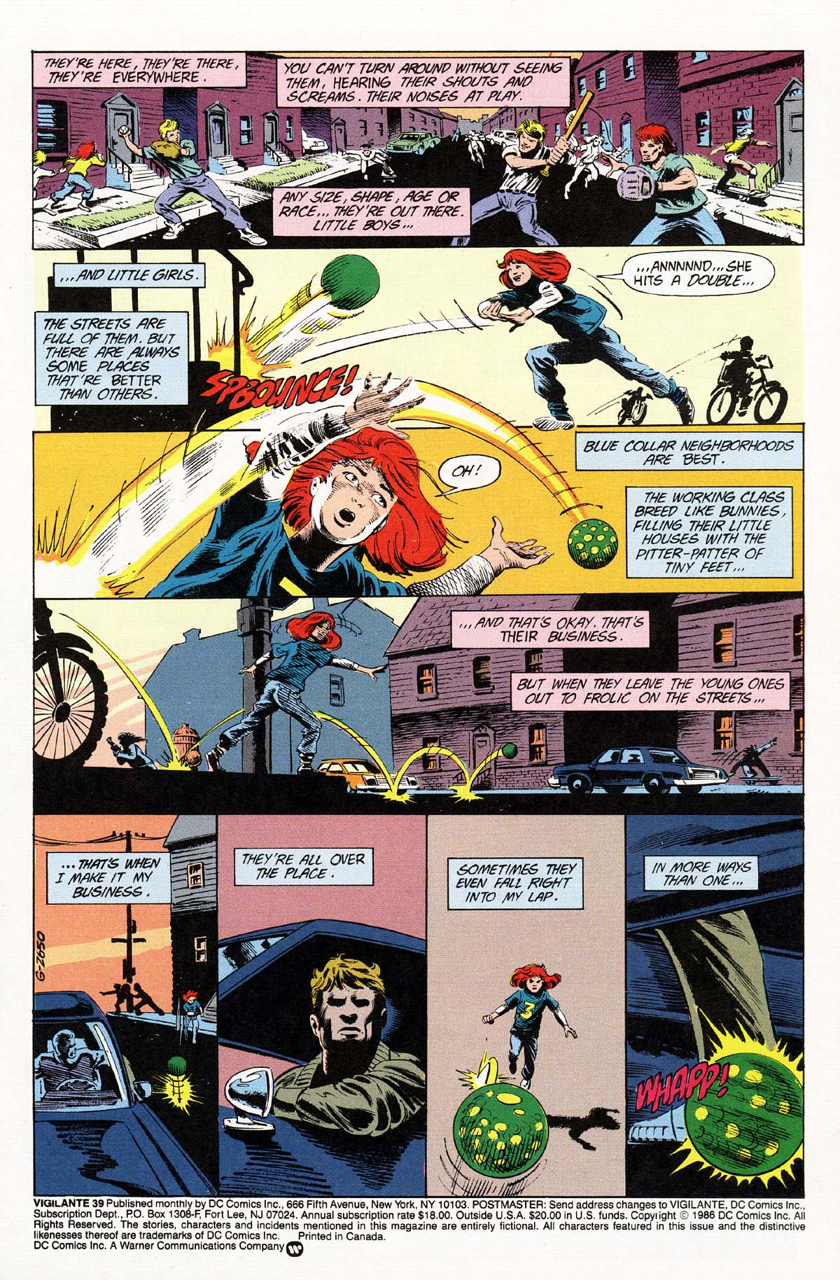 Read online Vigilante (1983) comic -  Issue #39 - 3