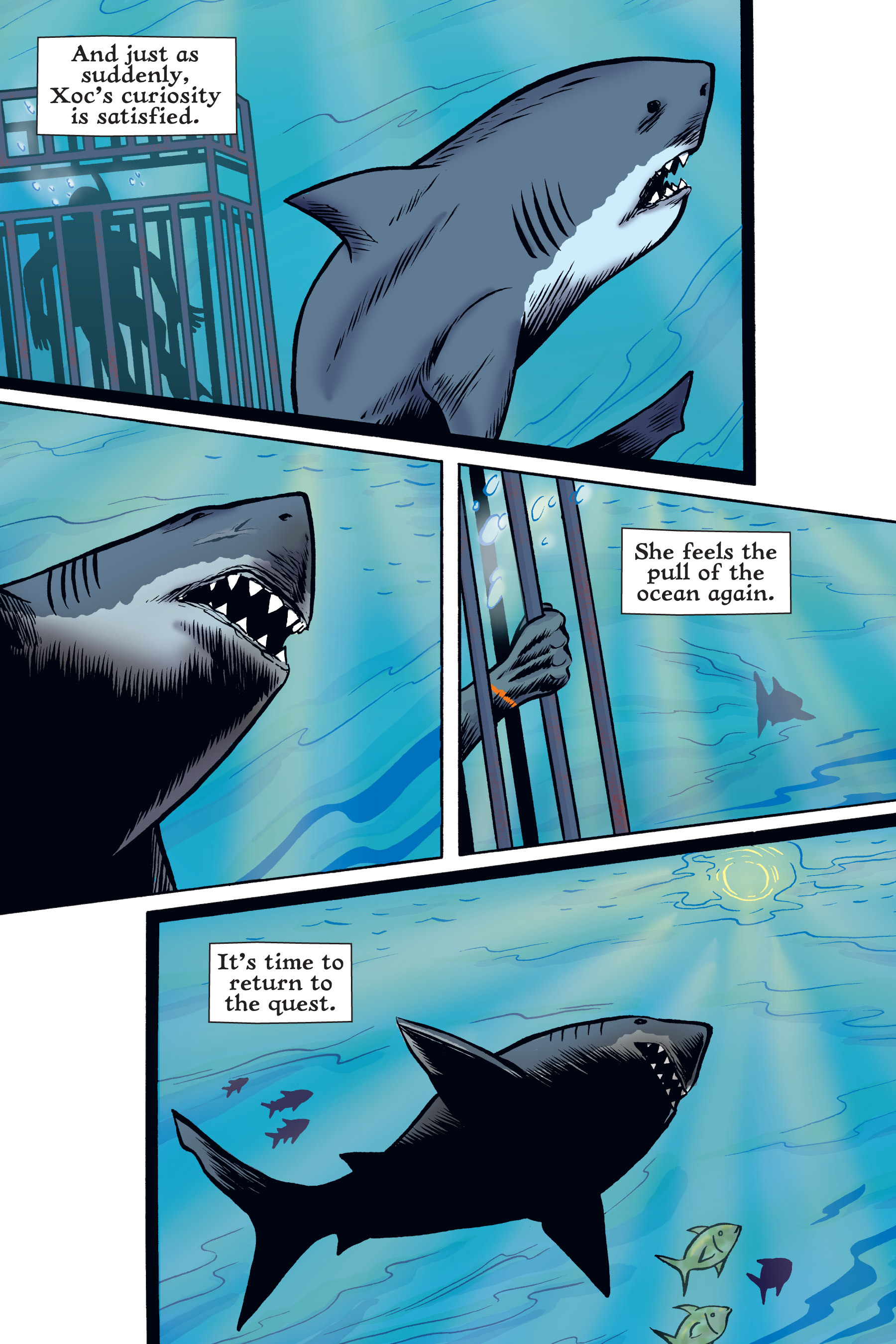Read online Xoc: Journey of a Great White comic -  Issue # TPB - 33