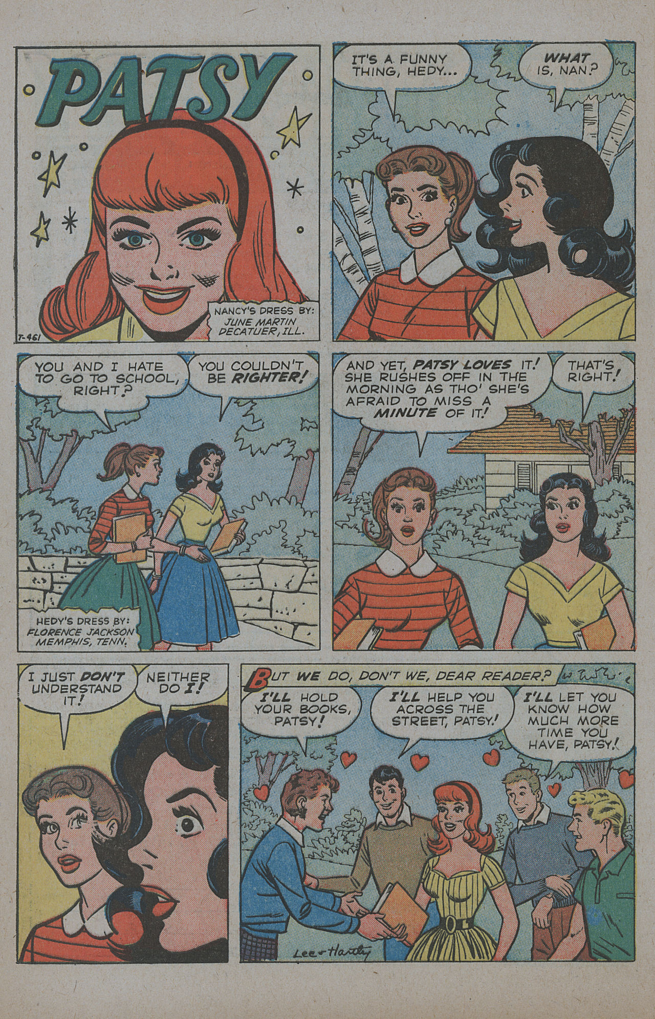 Read online Patsy and Hedy comic -  Issue #67 - 28