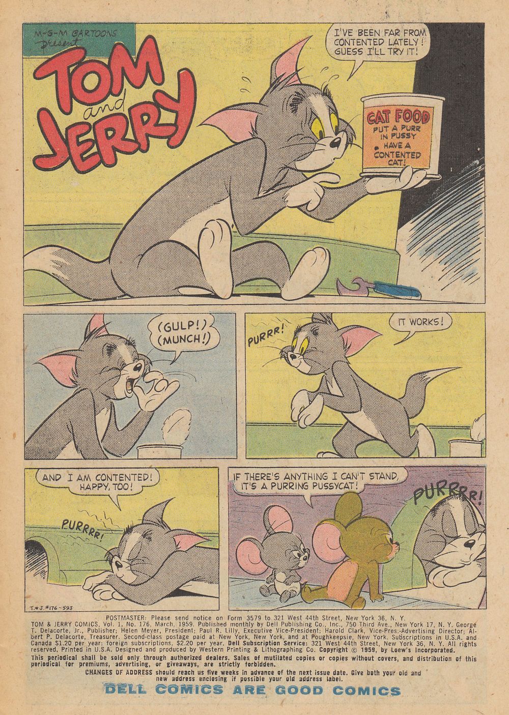 Read online Tom & Jerry Comics comic -  Issue #176 - 3