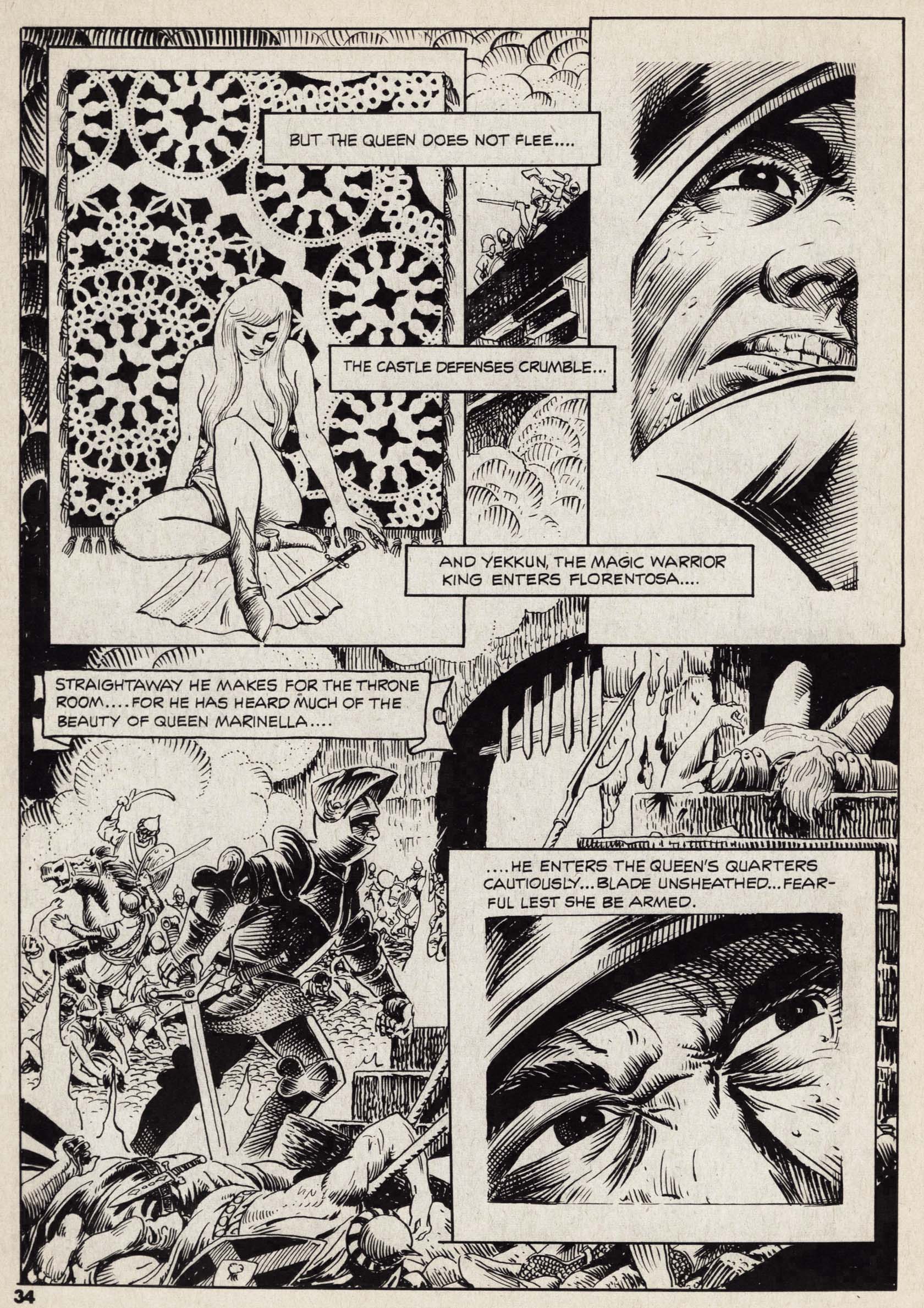 Read online Vampirella (1969) comic -  Issue #14 - 34