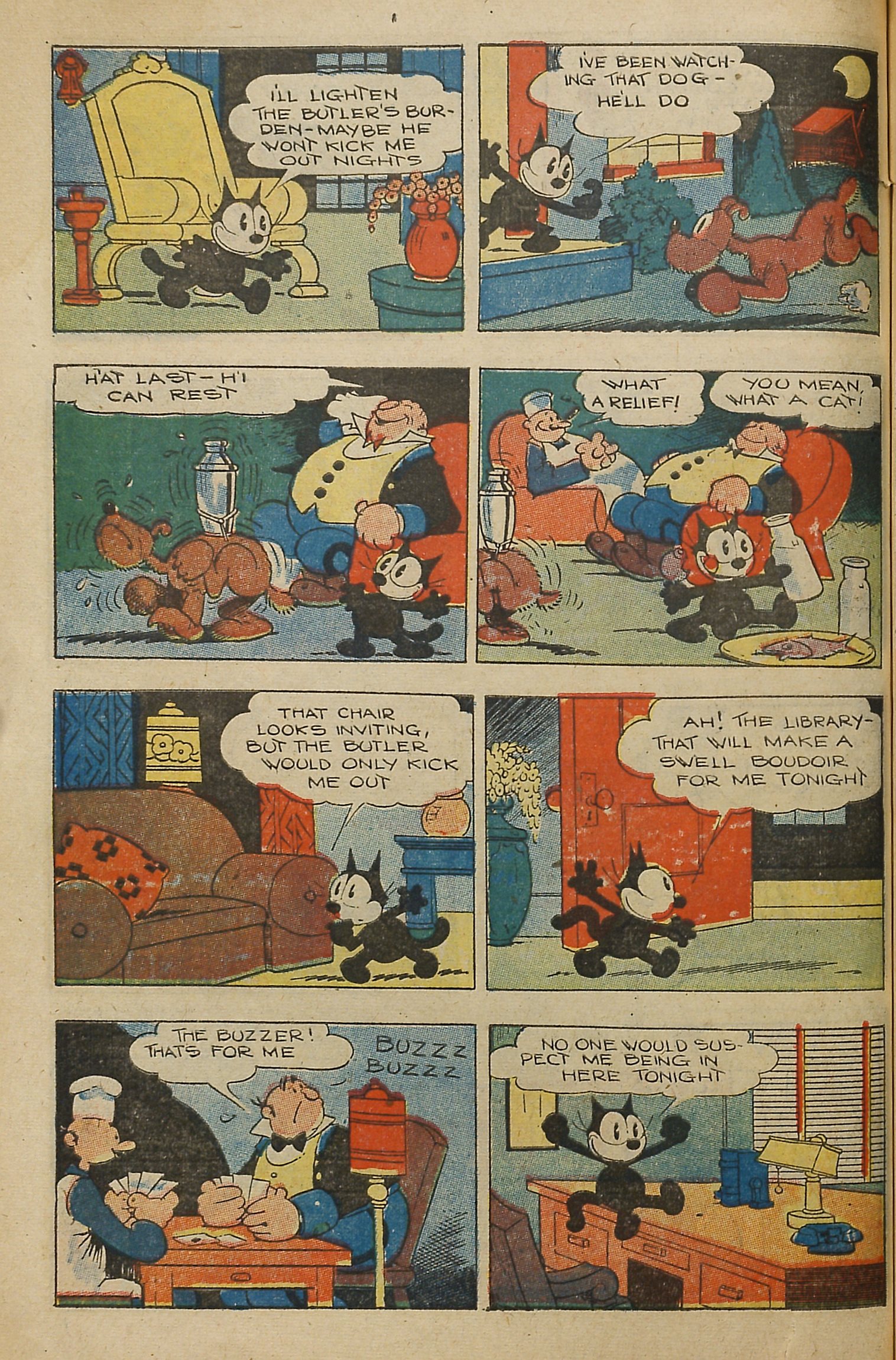 Read online Felix the Cat (1951) comic -  Issue #37 - 59