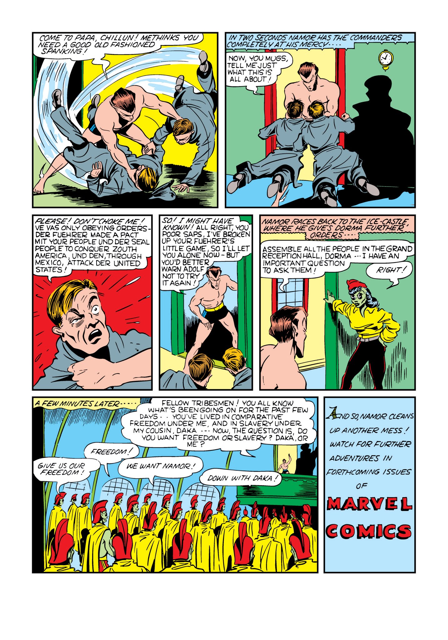 Read online Marvel Masterworks: Golden Age Marvel Comics comic -  Issue # TPB 6 (Part 3) - 35