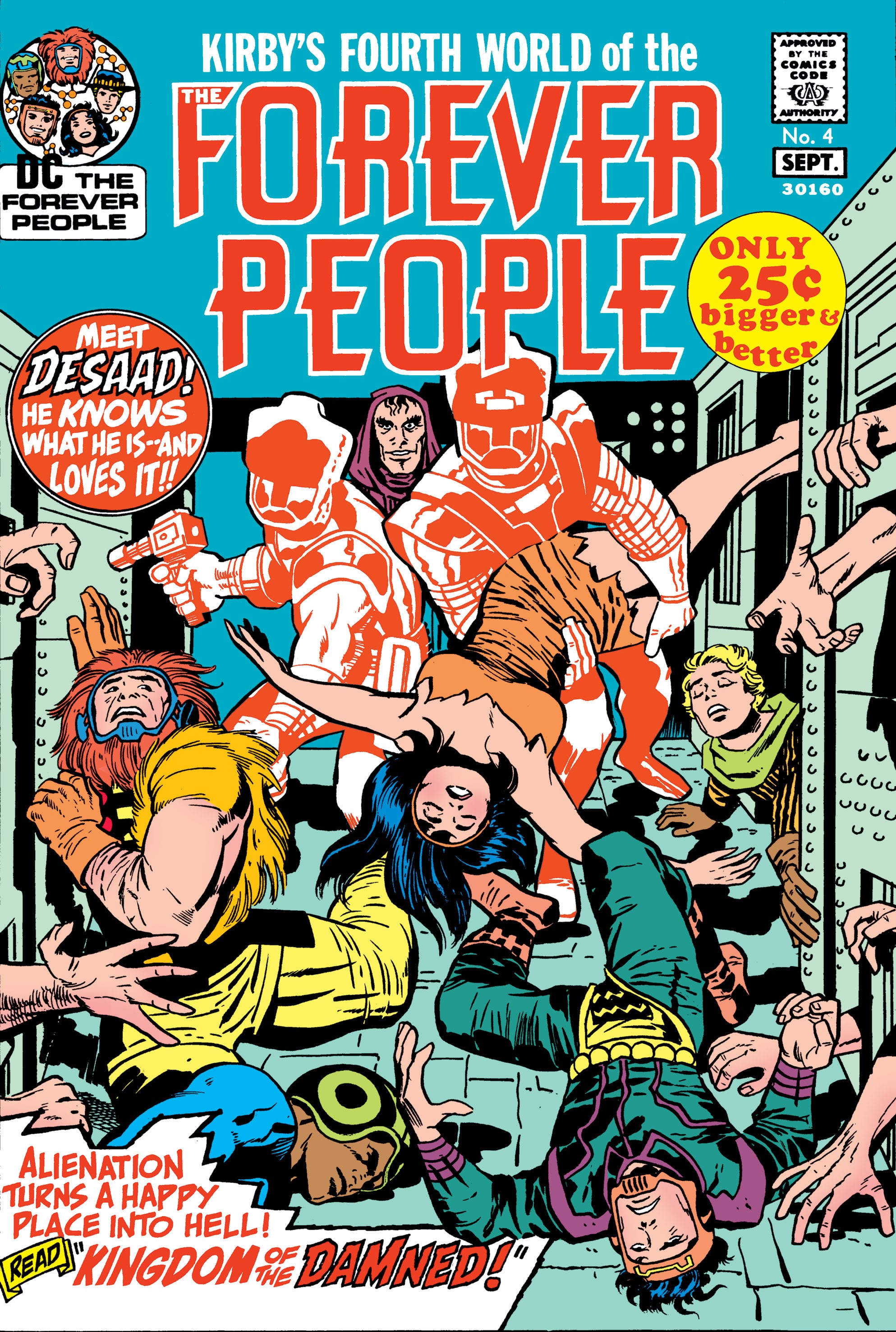 Read online The Forever People comic -  Issue #4 - 1