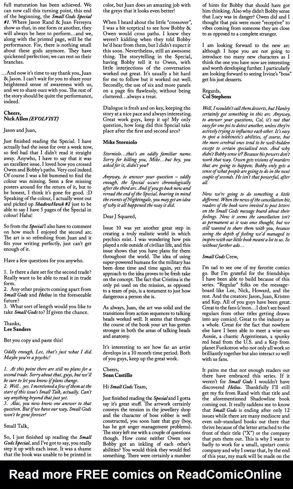 Read online Small Gods comic -  Issue #12 - 30