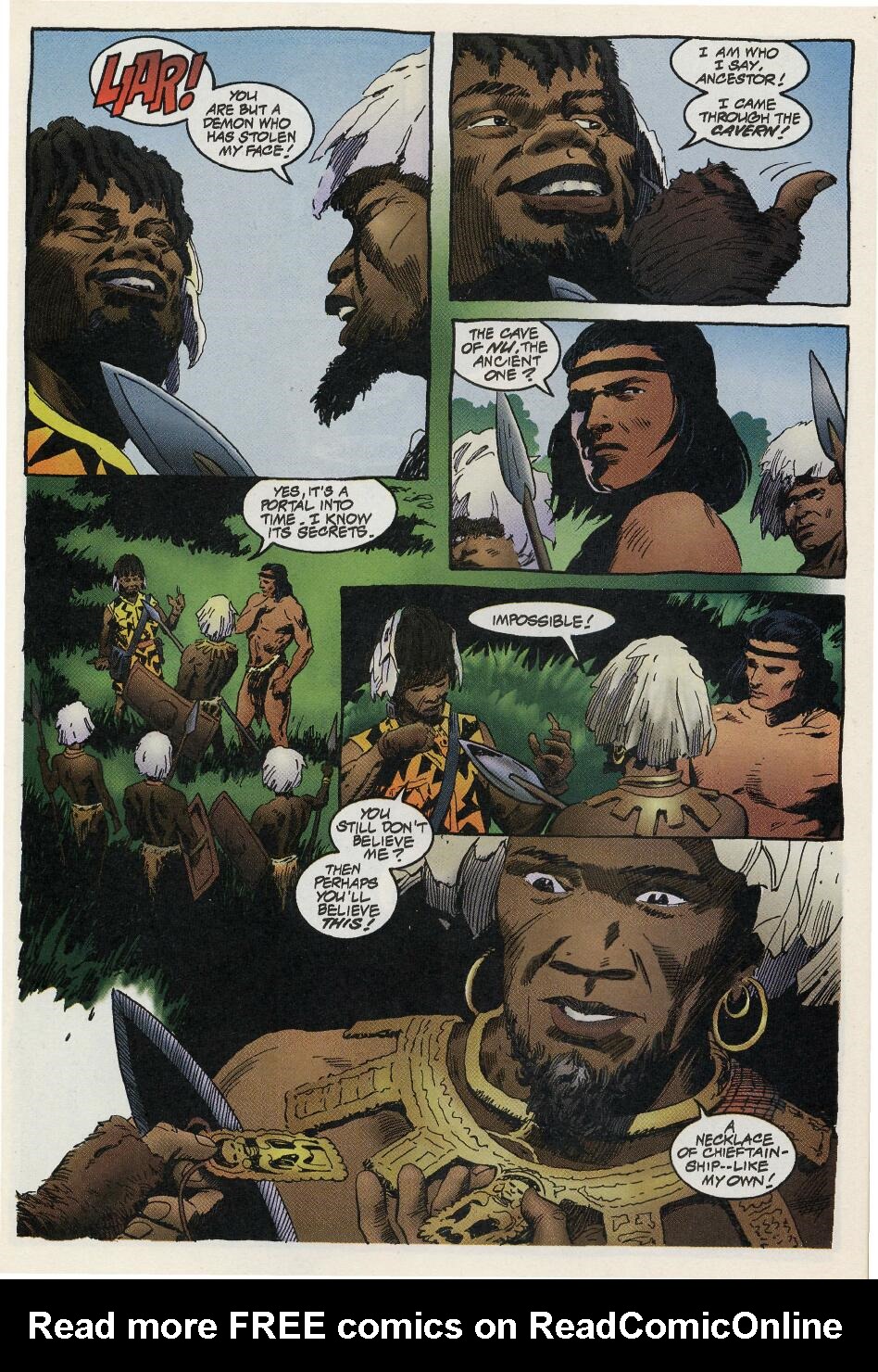 Read online Tarzan (1996) comic -  Issue #17 - 17