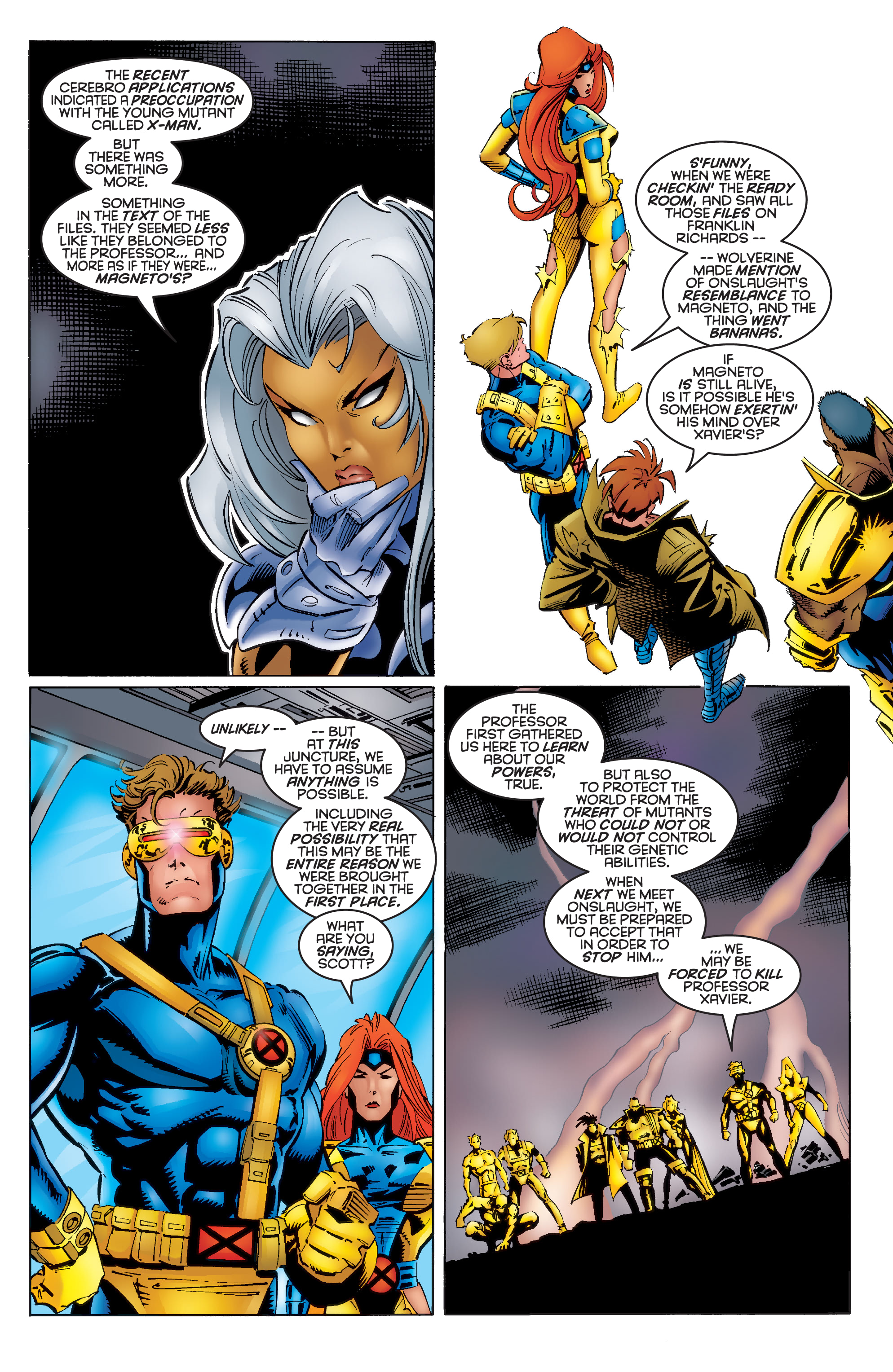 Read online X-Men/Avengers: Onslaught comic -  Issue # TPB 1 (Part 4) - 10