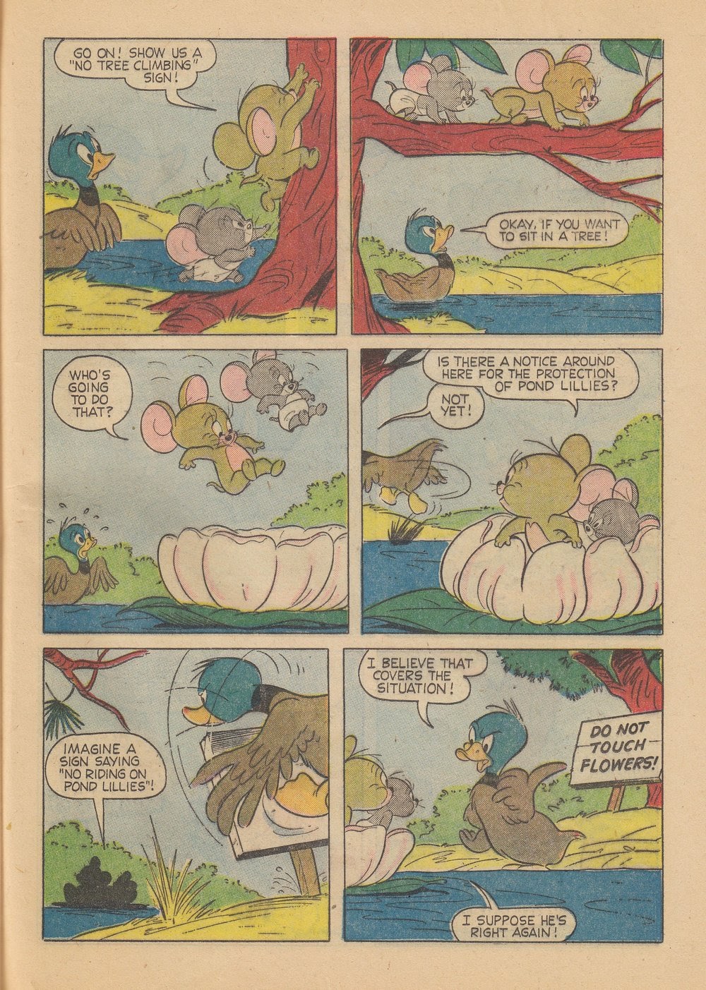 Read online Tom & Jerry Picnic Time comic -  Issue # TPB - 74