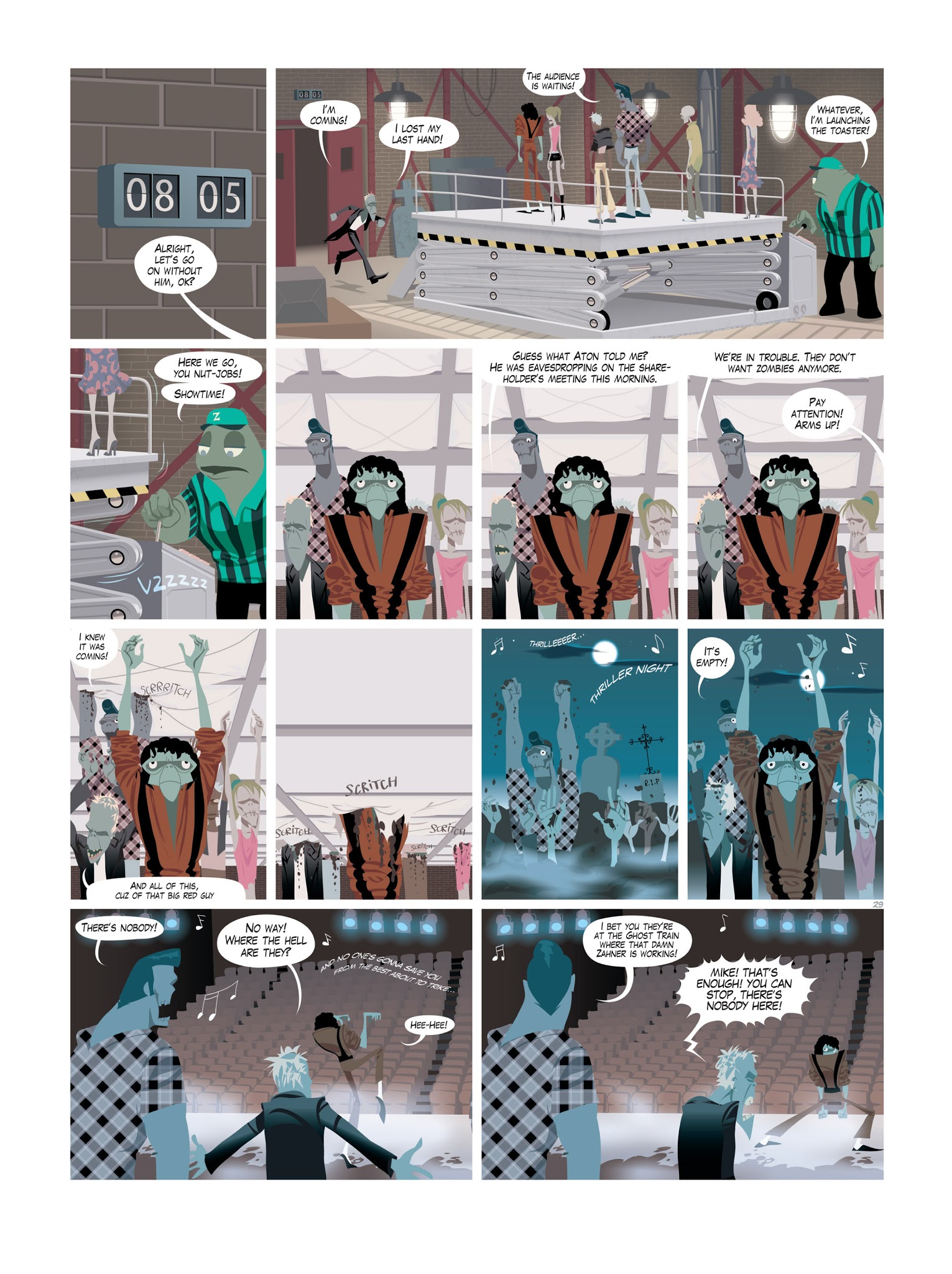 Read online Zombillenium comic -  Issue # TPB 1 - 32