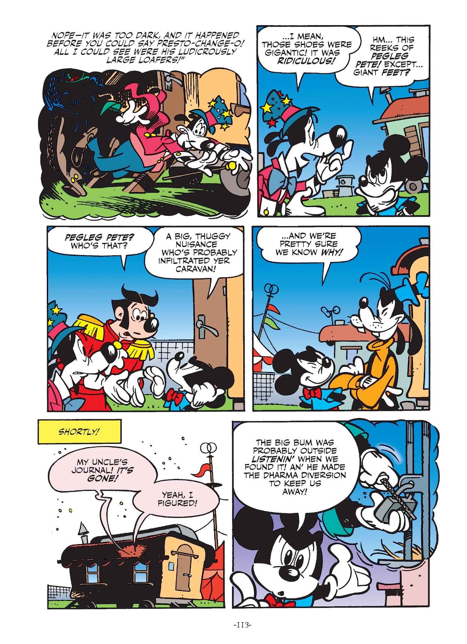 Read online Mickey and Donald: The Search For the Zodiac Stone comic -  Issue # TPB - 112