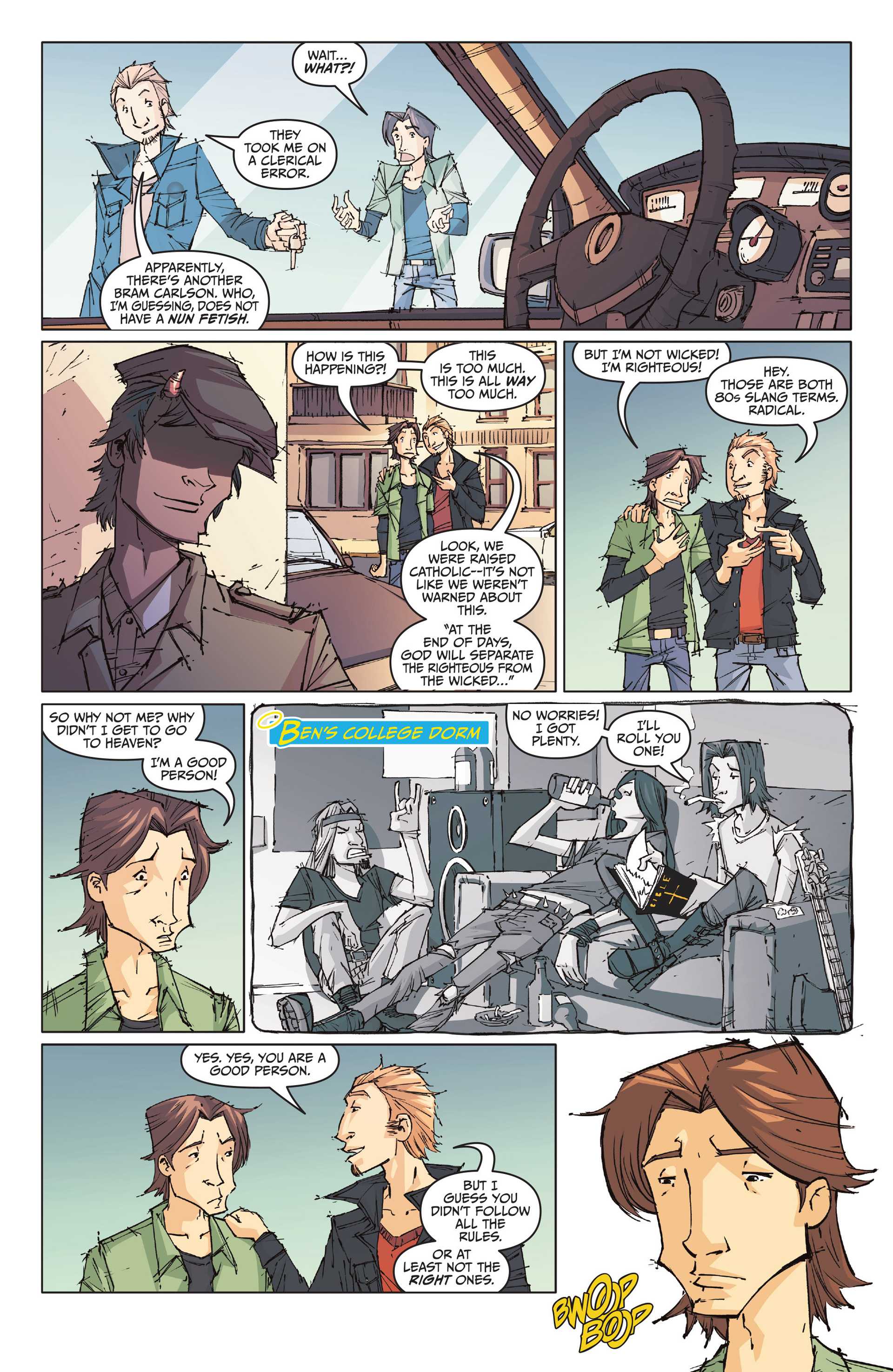 Read online The End Times of Bram and Ben comic -  Issue #1 - 11