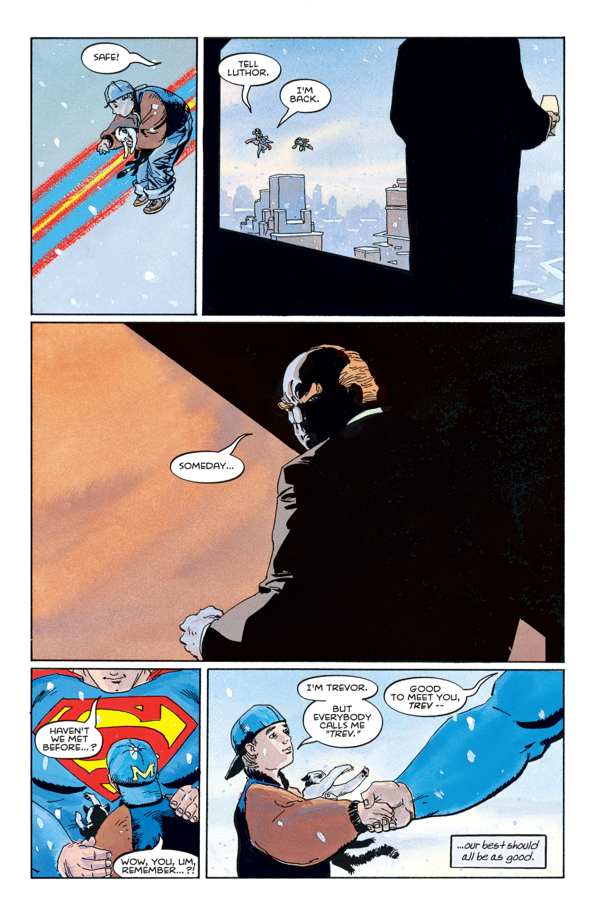 Read online Superman For All Seasons comic -  Issue #4 - 41
