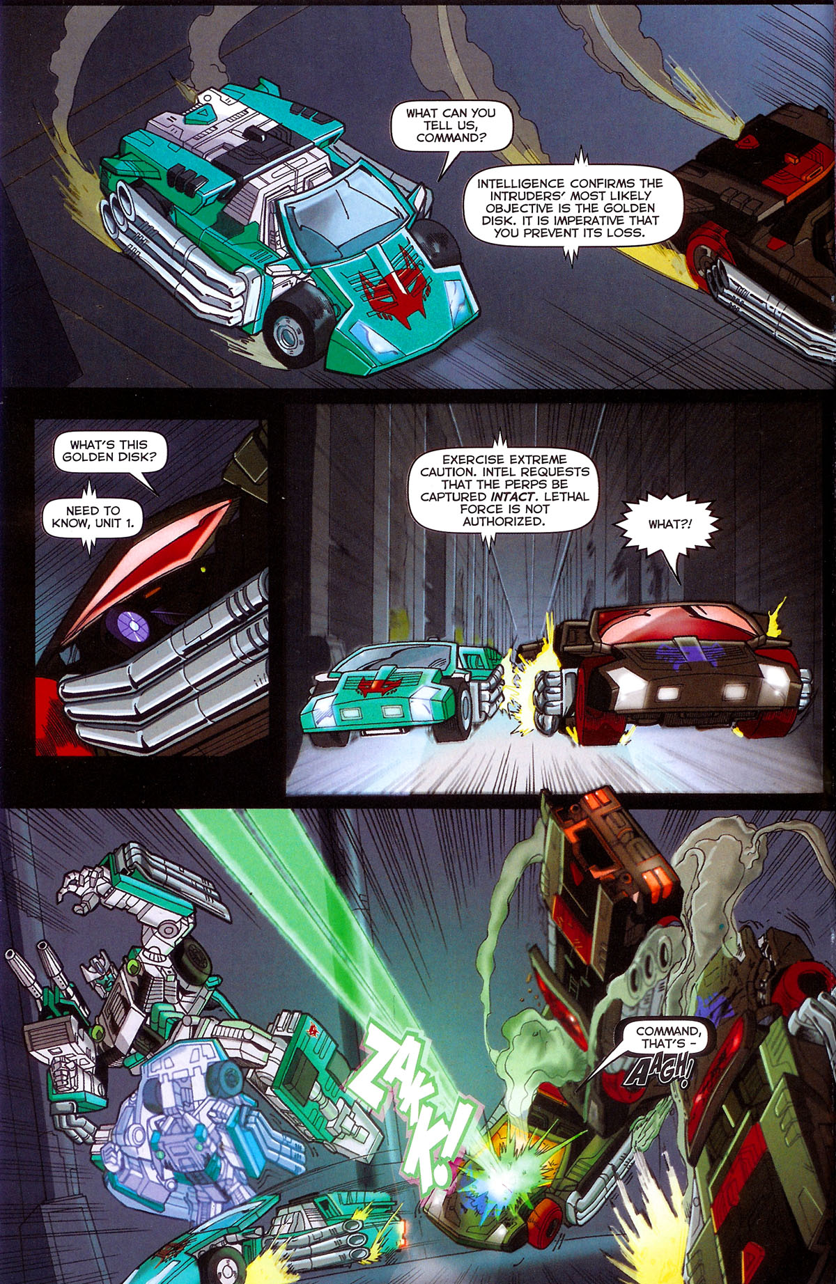 Read online Transformers: Timelines comic -  Issue #1 - 4