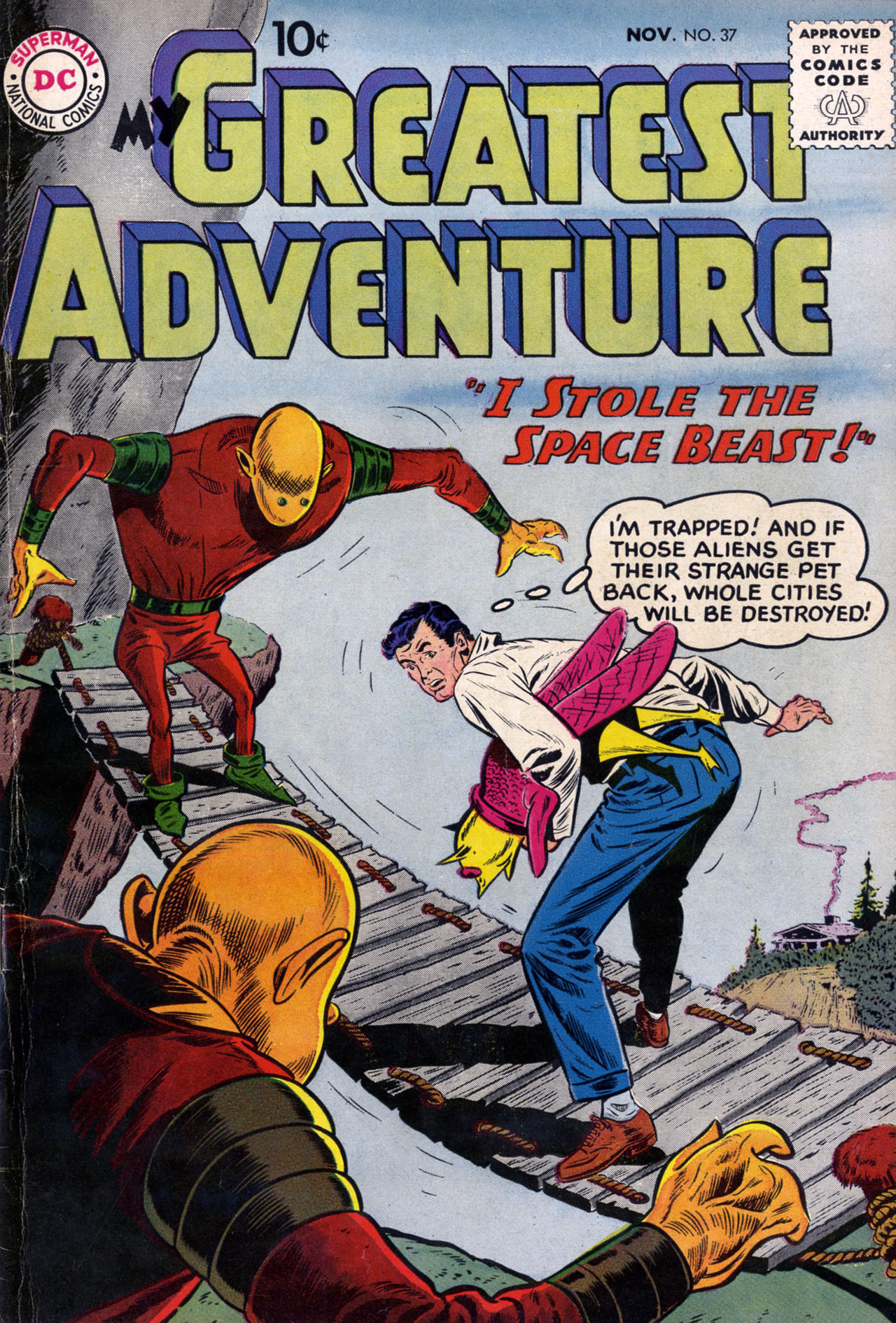 Read online My Greatest Adventure comic -  Issue #37 - 1