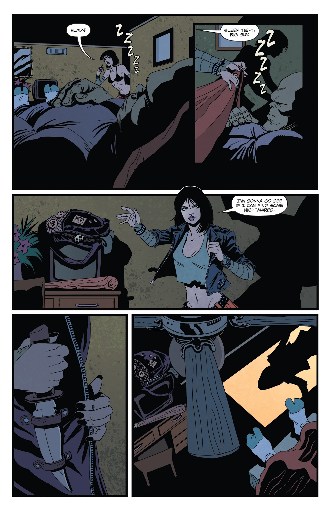 Read online Hack/Slash vs. Vampirella comic -  Issue #1 - 9