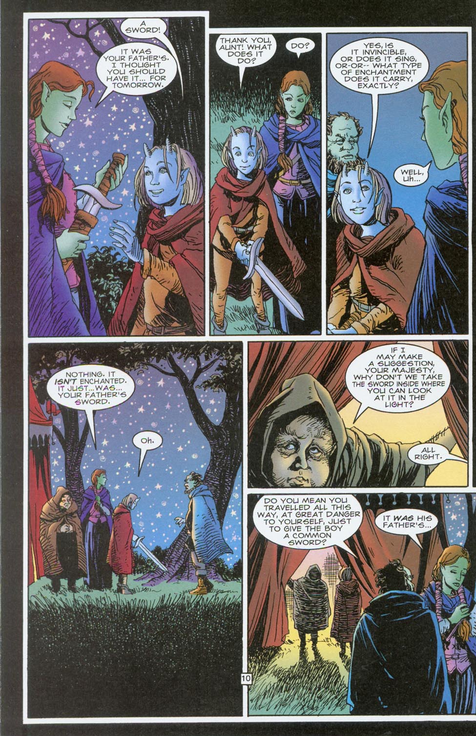 Read online The Books of Faerie: Auberon's Tale comic -  Issue #2 - 11
