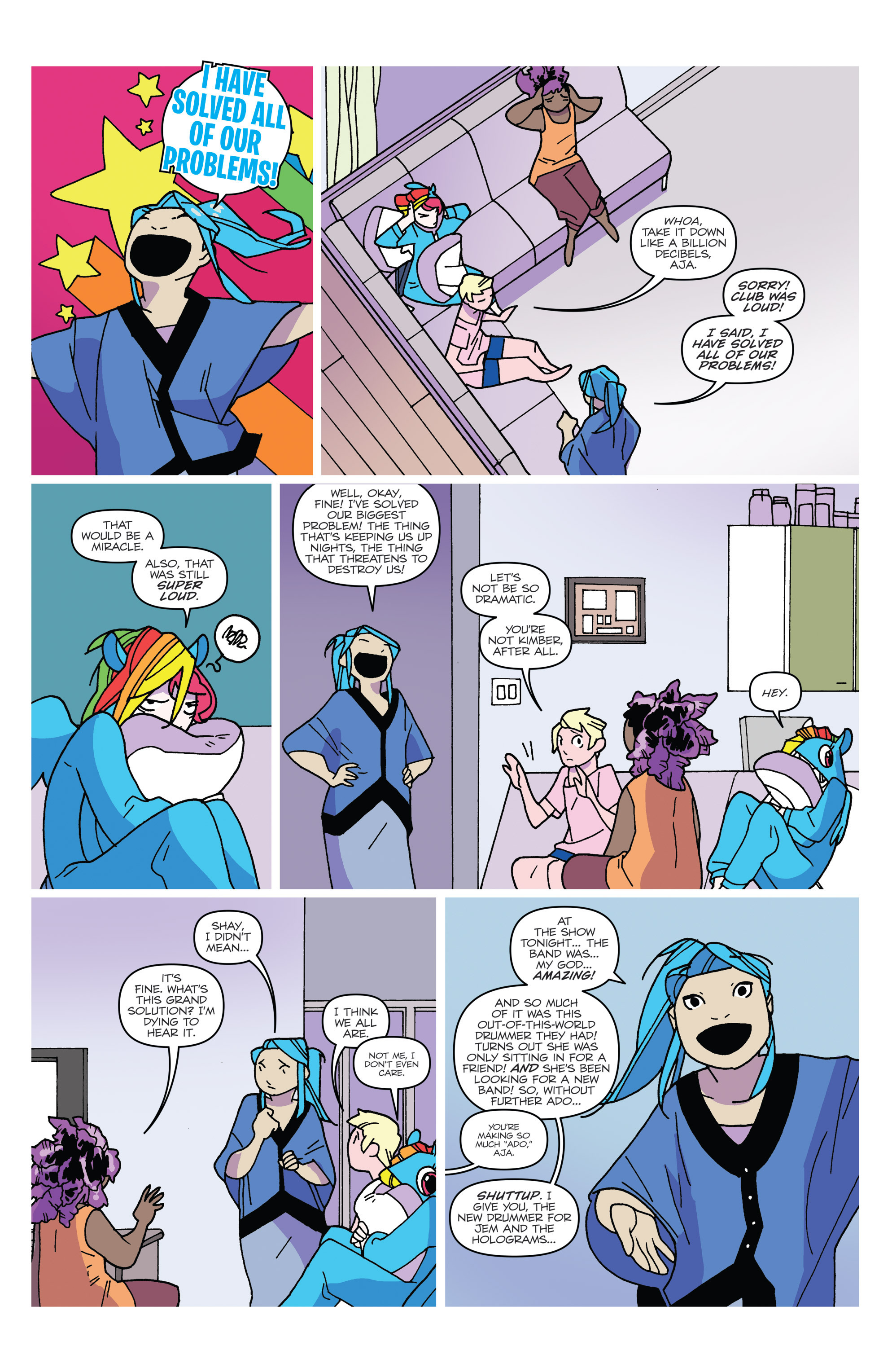 Read online Jem and The Holograms comic -  Issue #20 - 23