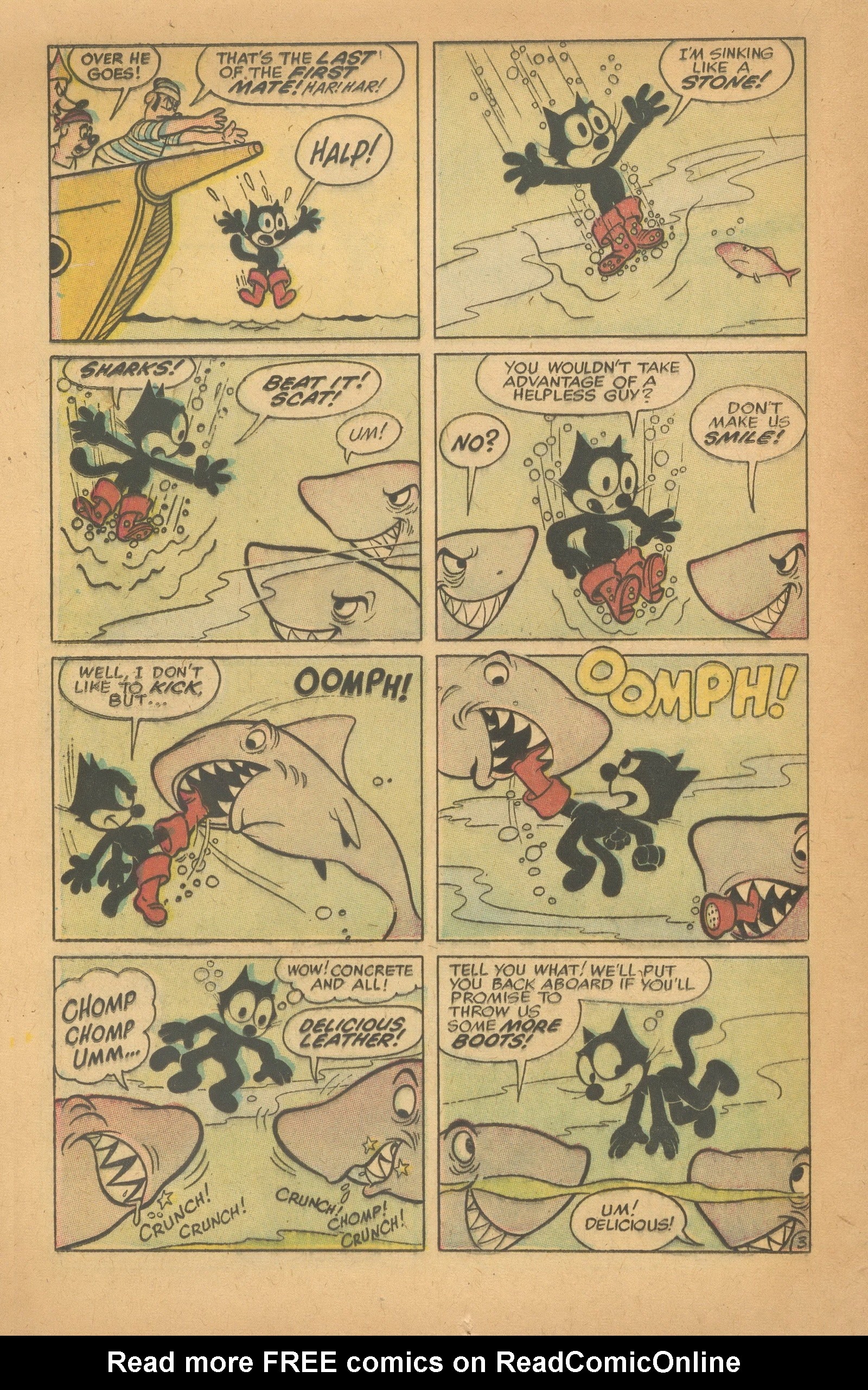 Read online Felix the Cat (1955) comic -  Issue #93 - 14